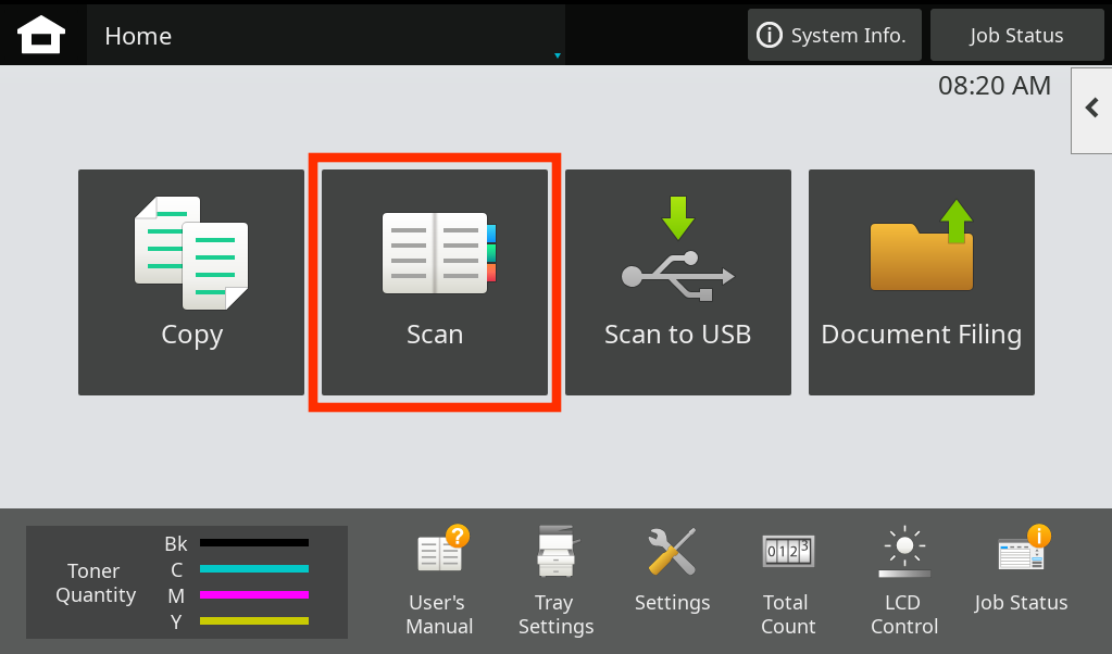 Tap Scan
