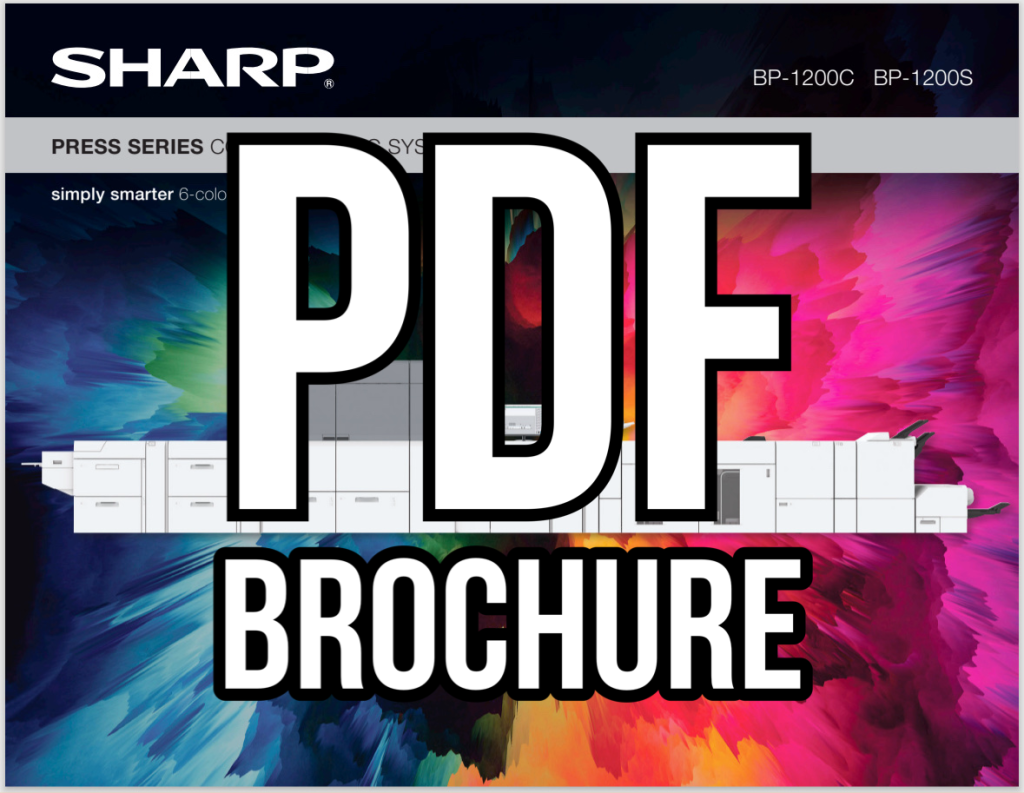 PDF brochure for the Sharp BP-1200S