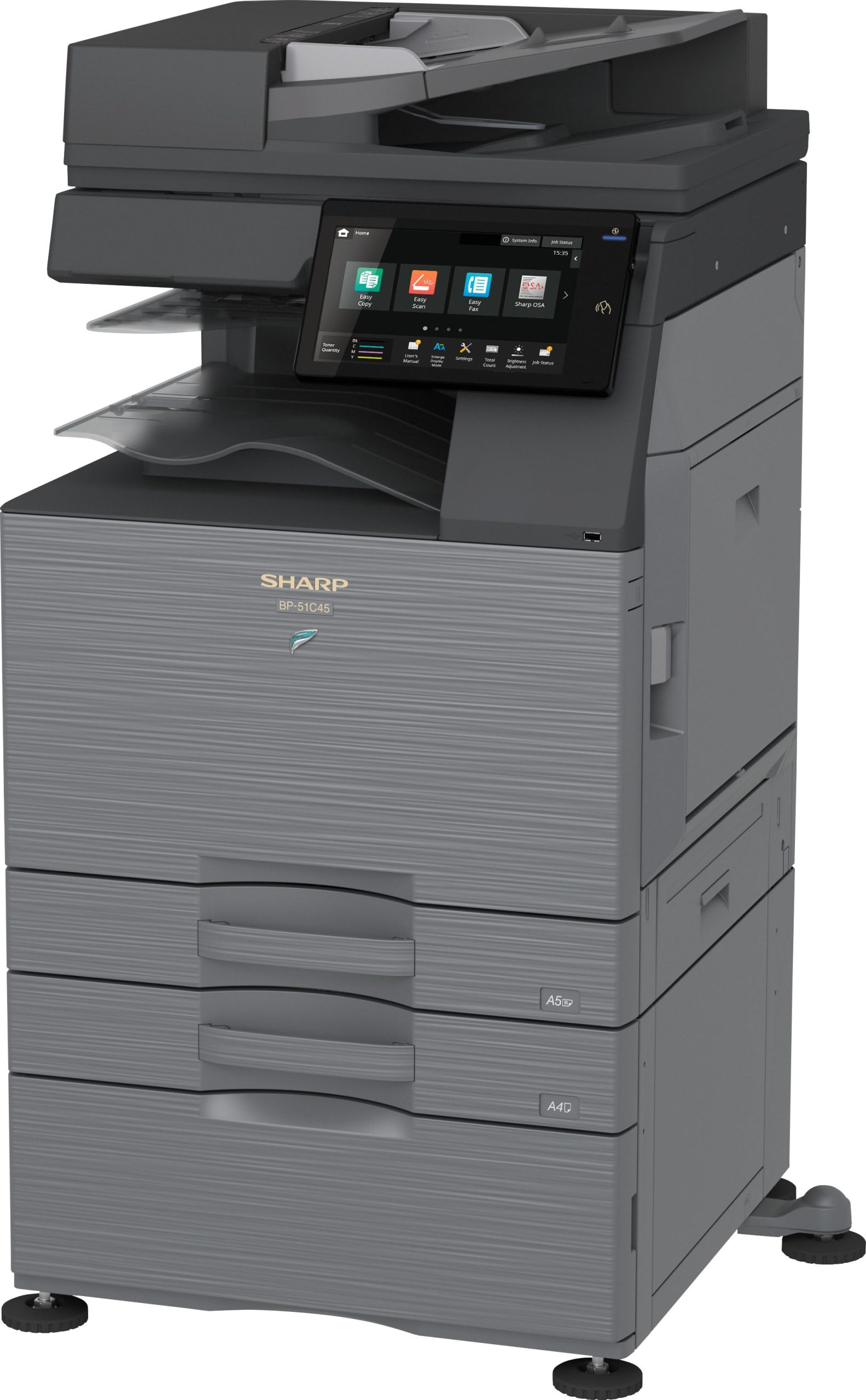Sharp BP-51C26-31-36-45 basic config | Platinum Copiers - Houston, TX