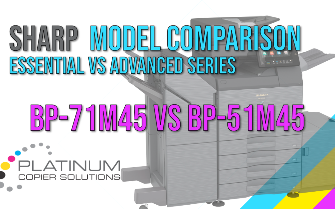 Sharp BP-71M45 vs. BP-51M45