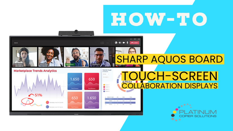How-To : Sharp PN-LC752 Collaboration Display | Platinum Copier Solutions