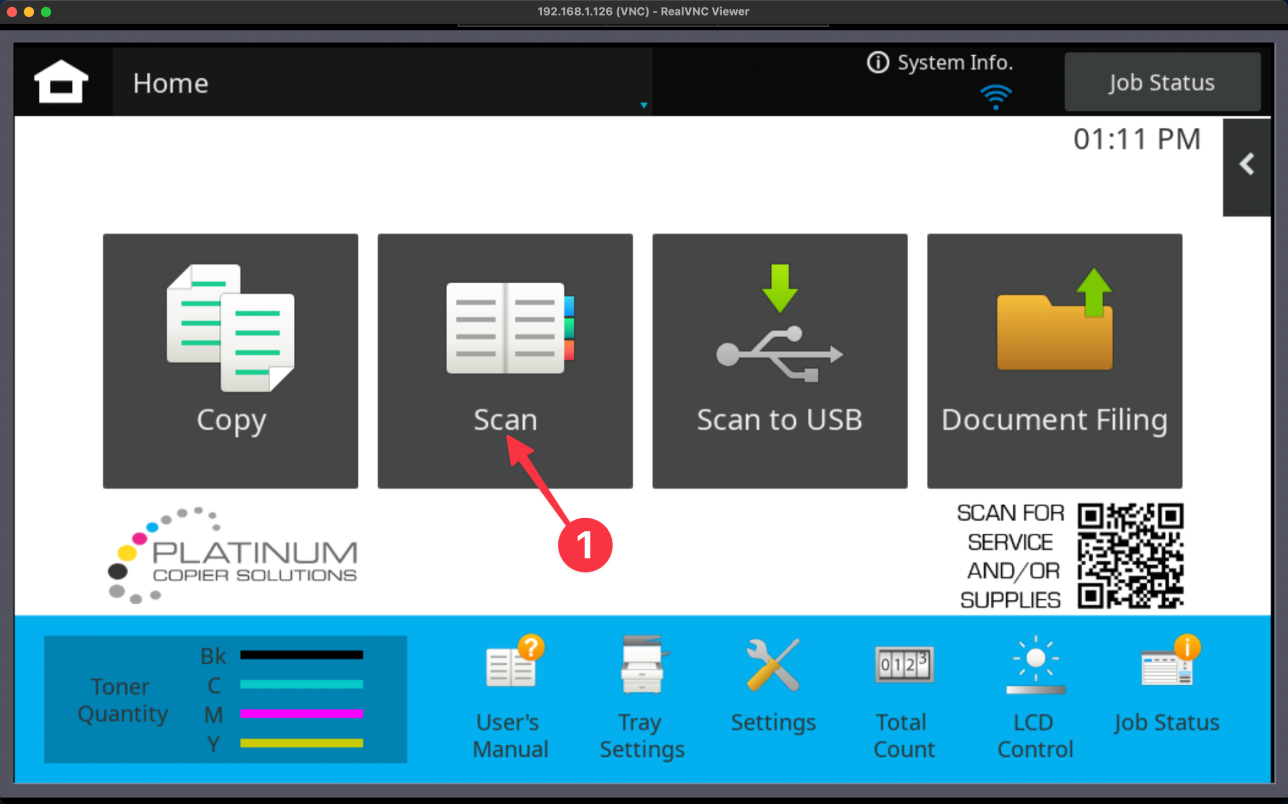Tap scan | platinum copier solutions