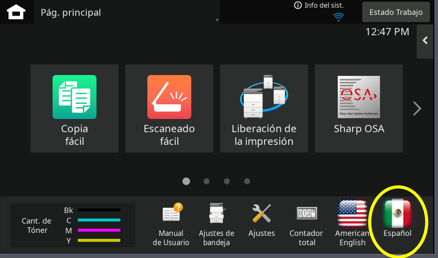 Sharp MFPs: Instant Language Switching for Global Workplaces