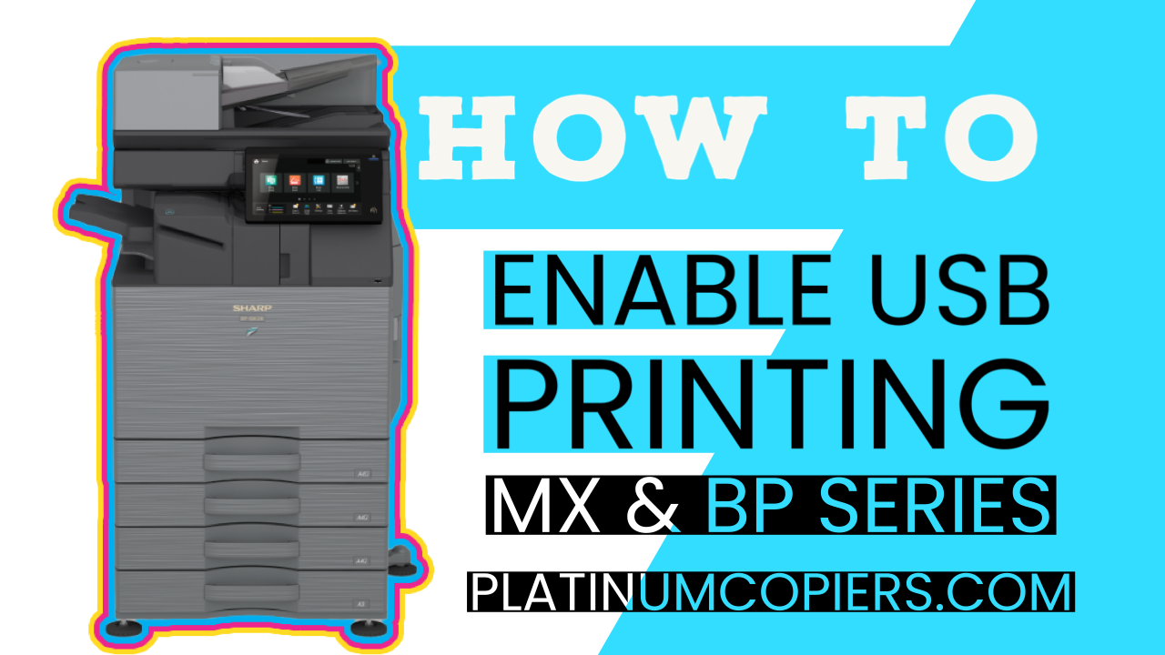 Enable usb printing | platinum copier solutions
