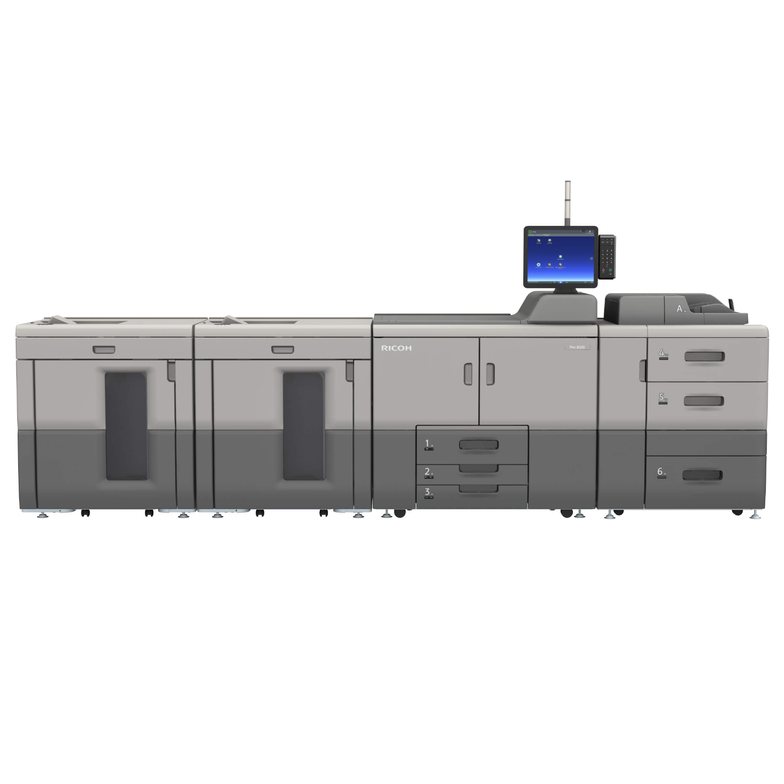 Ricoh pro 8410 production print system 03 | platinum copier solutions
