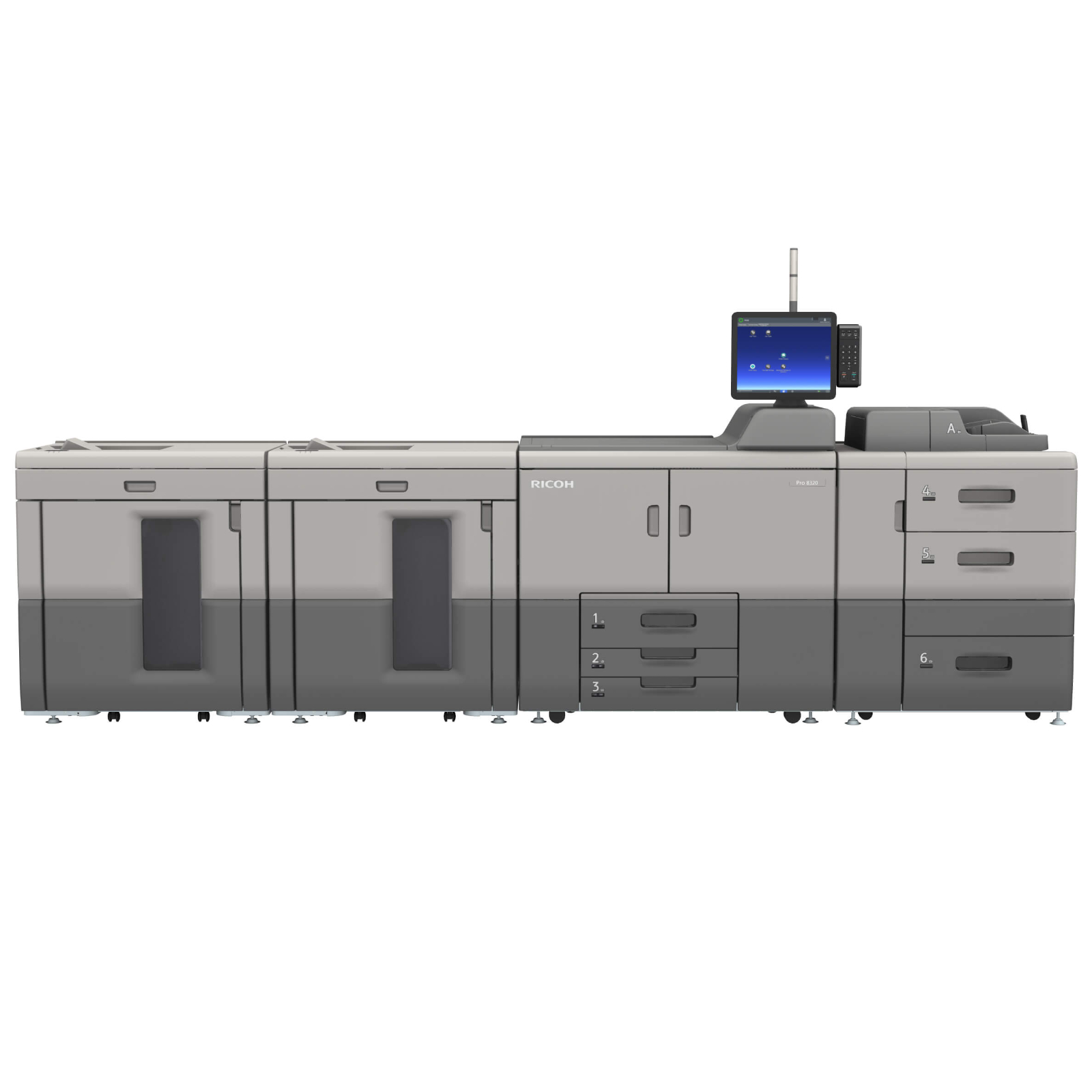 Ricoh pro 8420 production print system 03 | platinum copier solutions