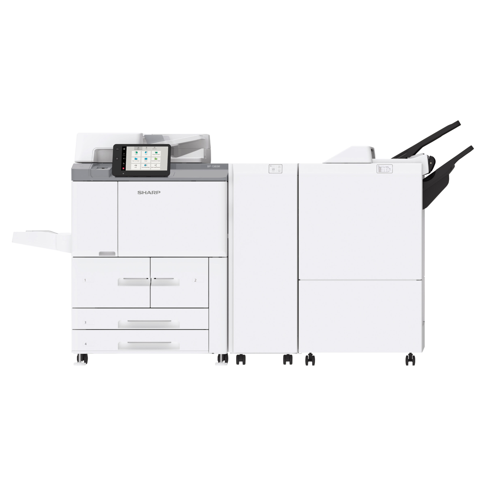 Sharp bp 1250m monochrome production printing system 01 | platinum copier solutions