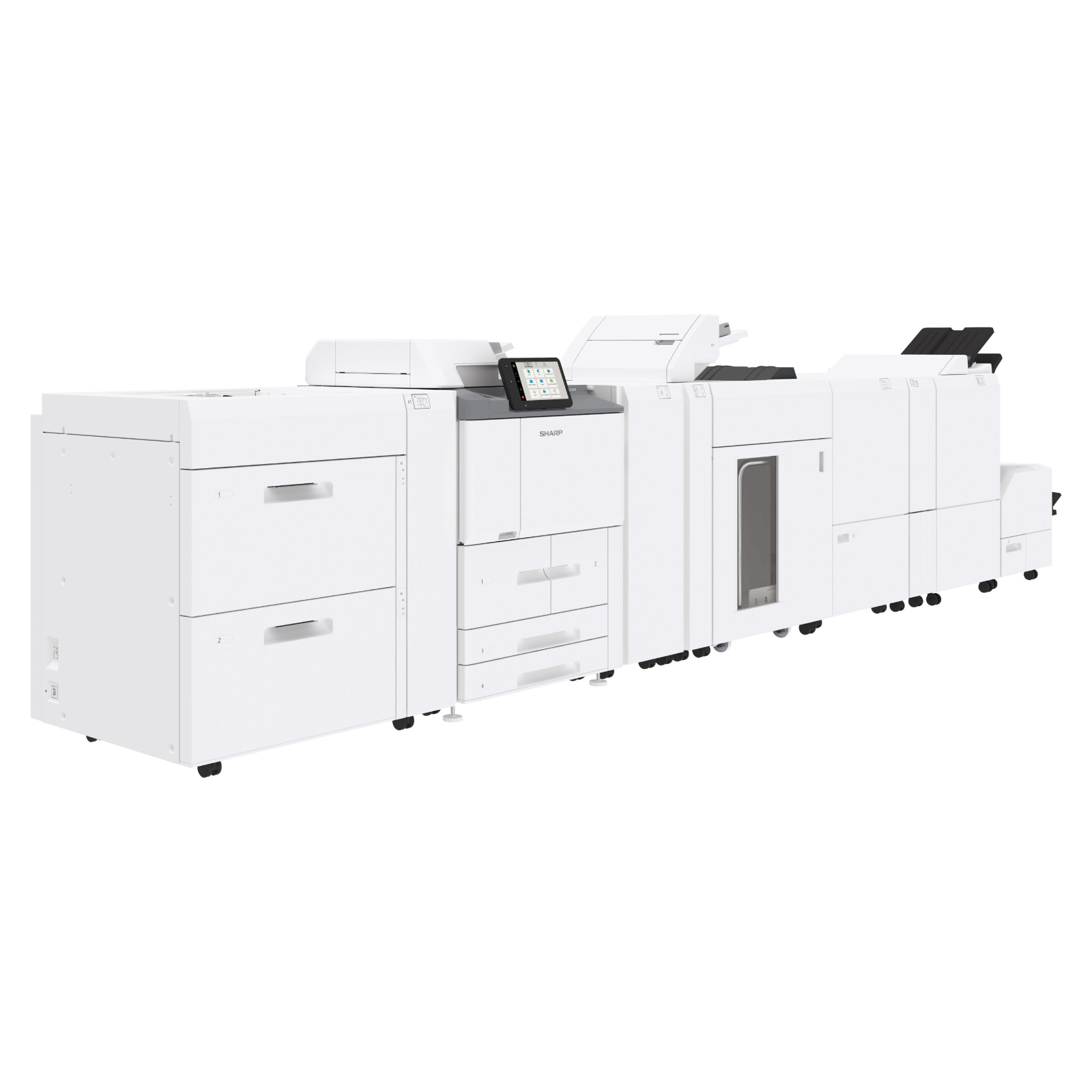 Sharp bp 1250m monochrome production printing system 03 | platinum copier solutions