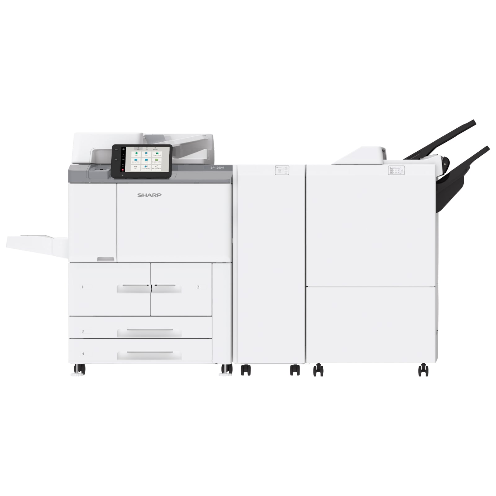 Sharp bp 1360m monochrome production printing system 01 | platinum copier solutions