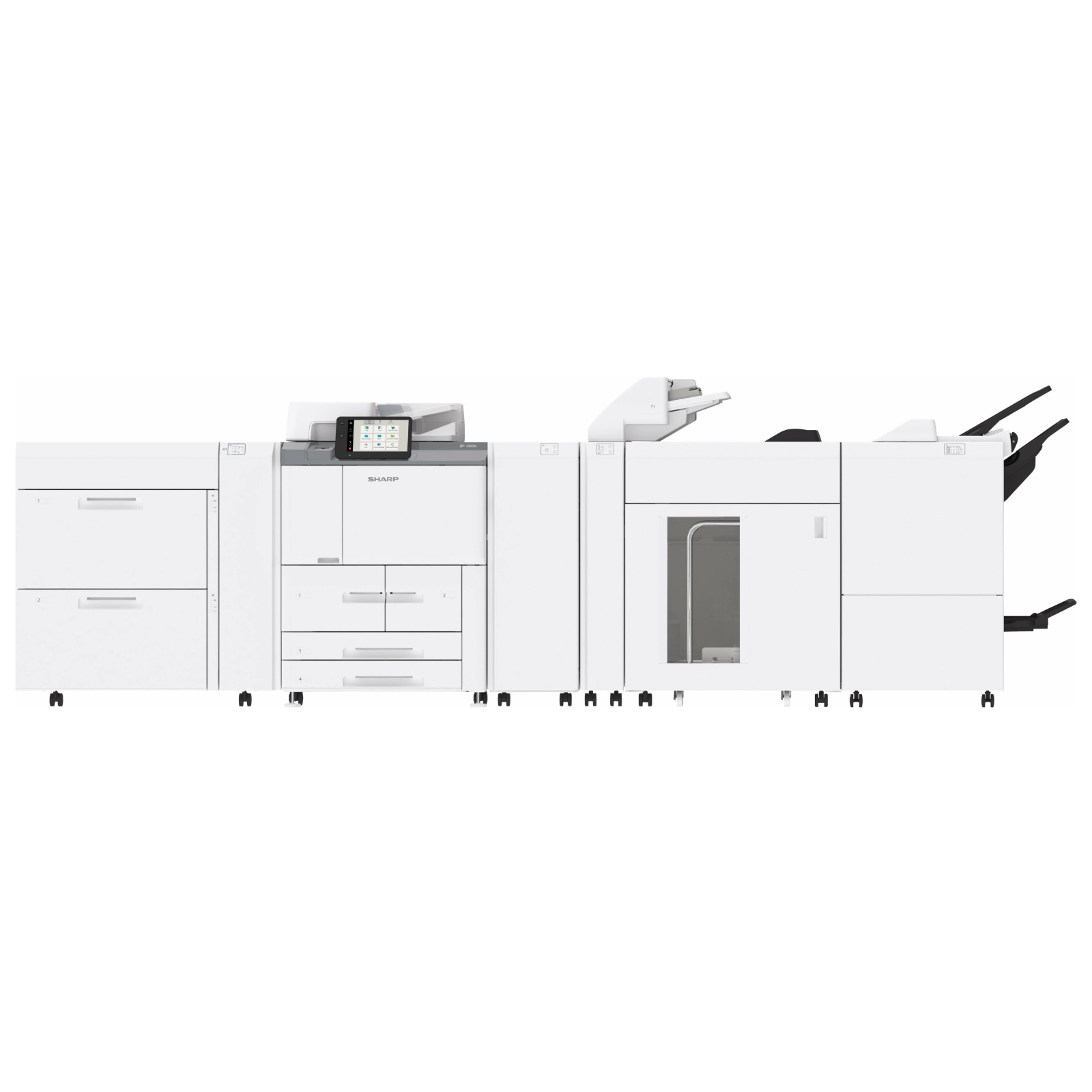 Sharp bp 1360m monochrome production printing system 02 | platinum copier solutions