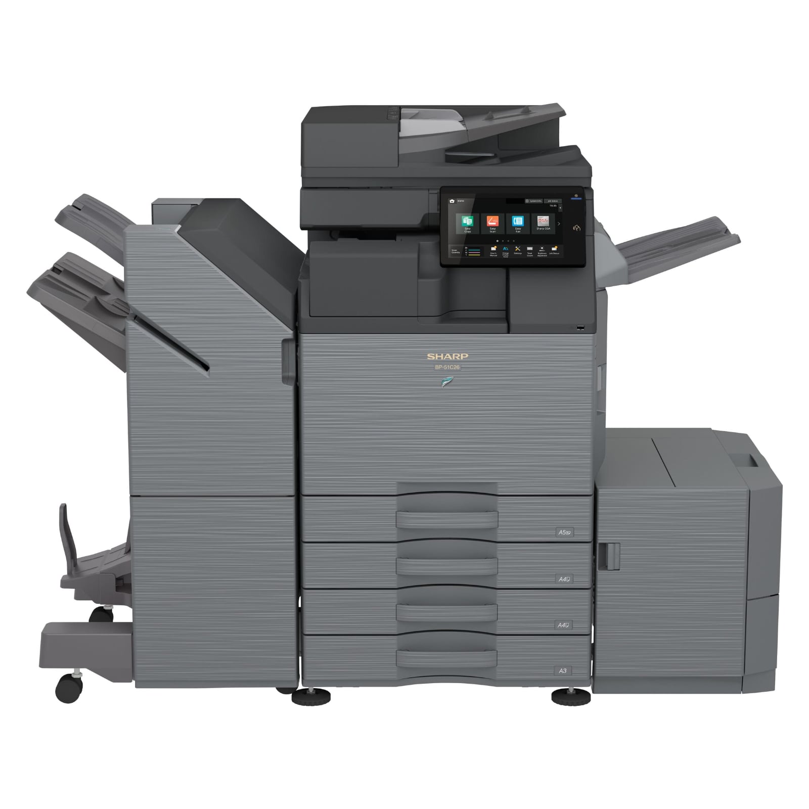 Sharp bp 51c26 color networked multifunction printer 01 | platinum copier solutions