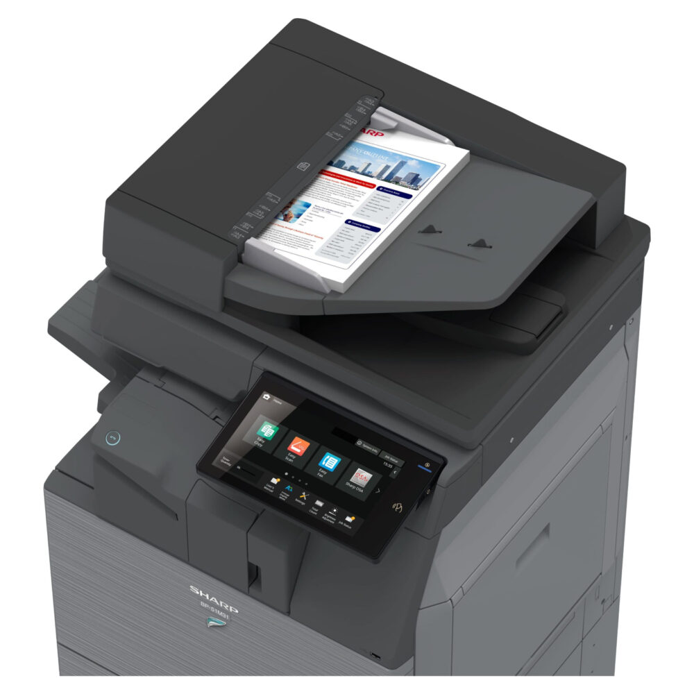 Sharp BP-51M26 Monochrome Networked Multifunction Printer | Platinum ...
