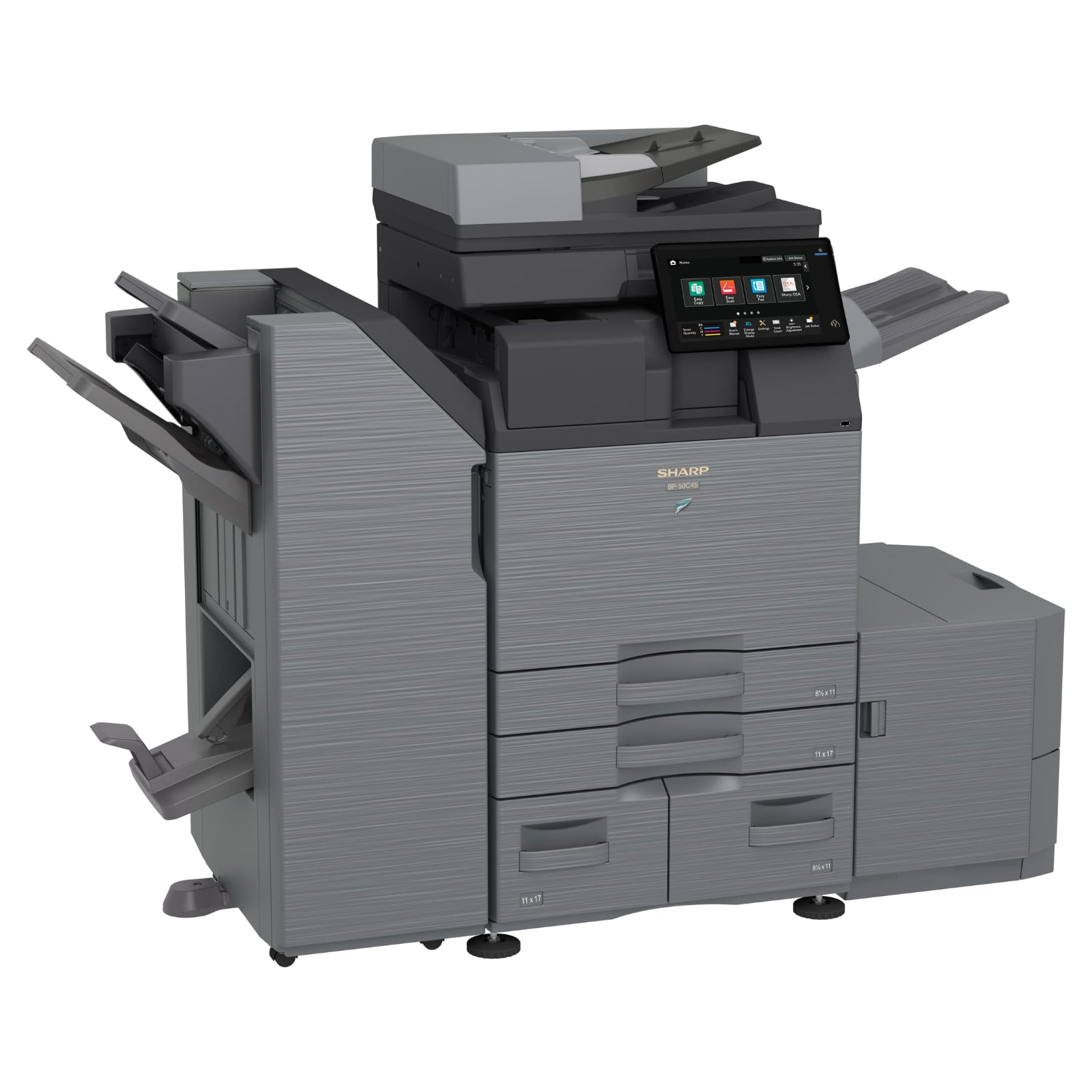 Sharp bp 70c45 color networked multifunction printer 04 | platinum copier solutions