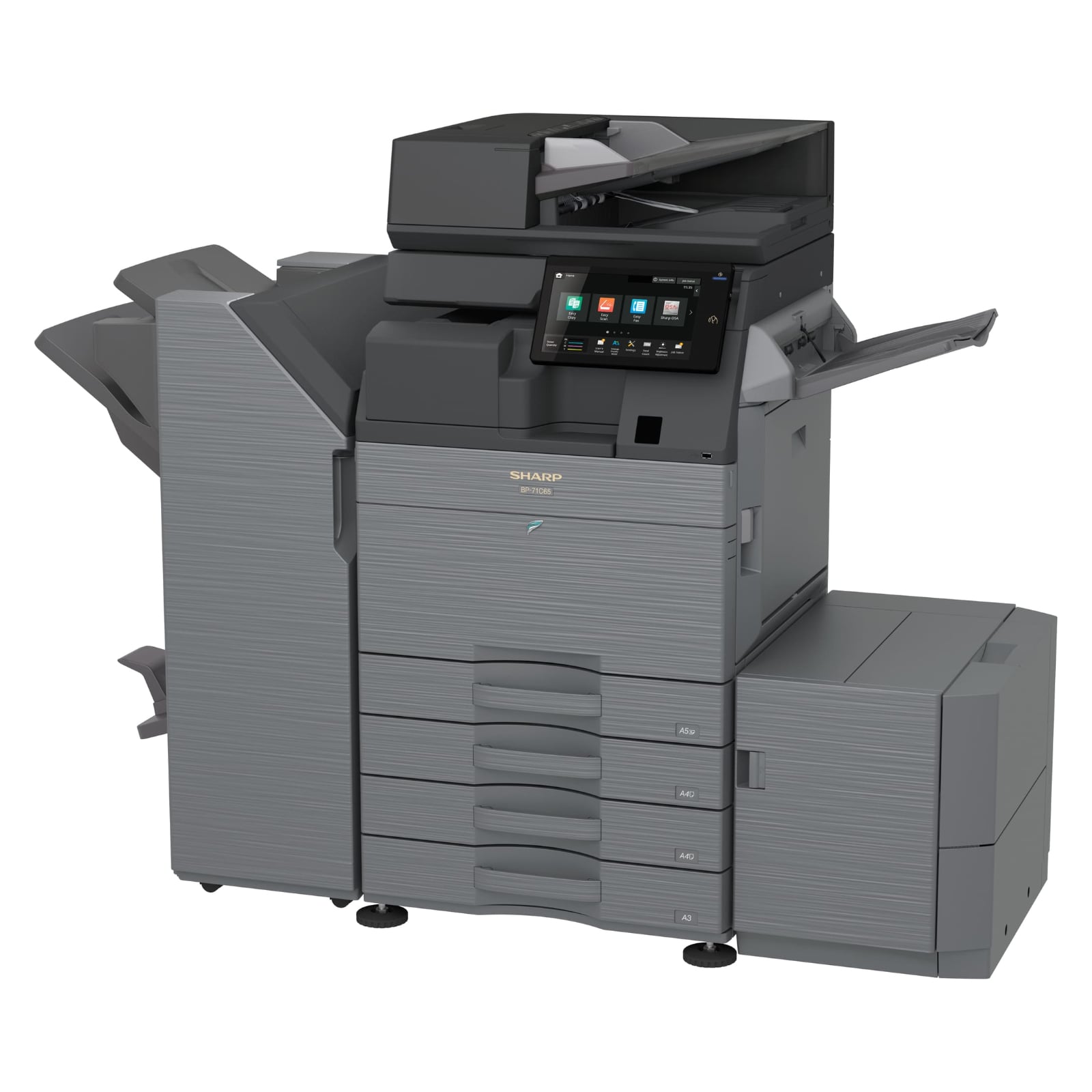 Sharp bp 70m31 monochrome networked multifunction printer 46 55 ppm 03 | platinum copier solutions