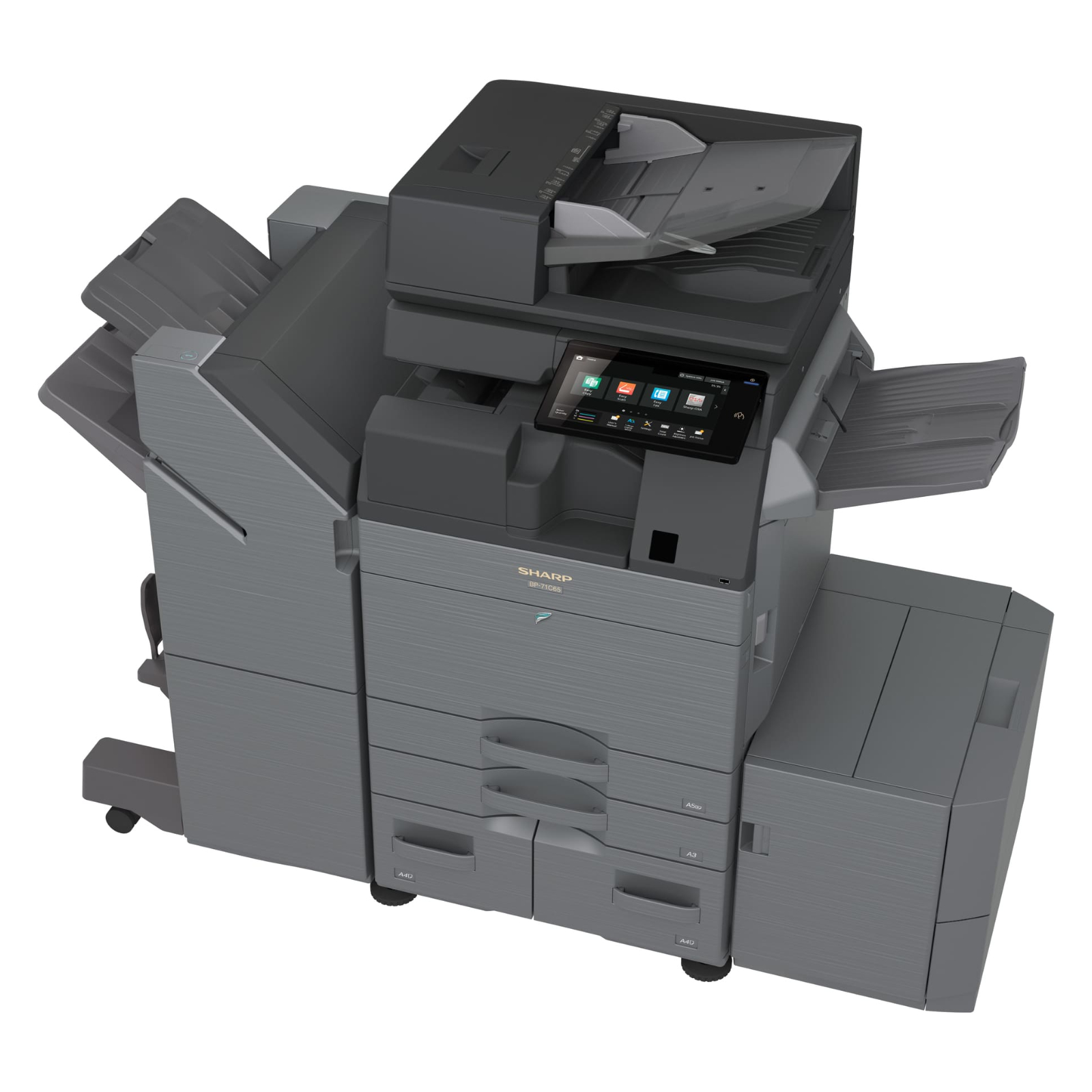 Sharp bp 70m31 monochrome networked multifunction printer 46 55 ppm 04 | platinum copier solutions
