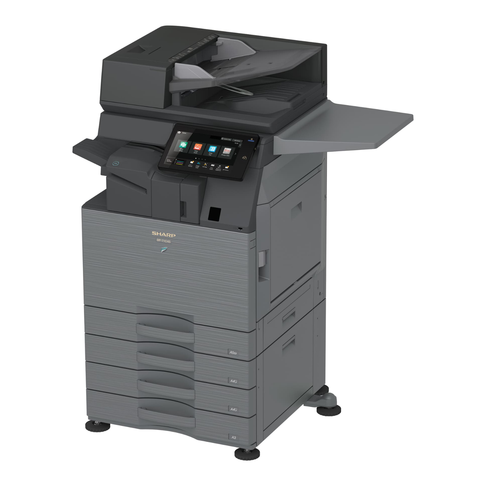 Sharp bp 70m31 monochrome networked multifunction printer 46 55 ppm 06 | platinum copier solutions