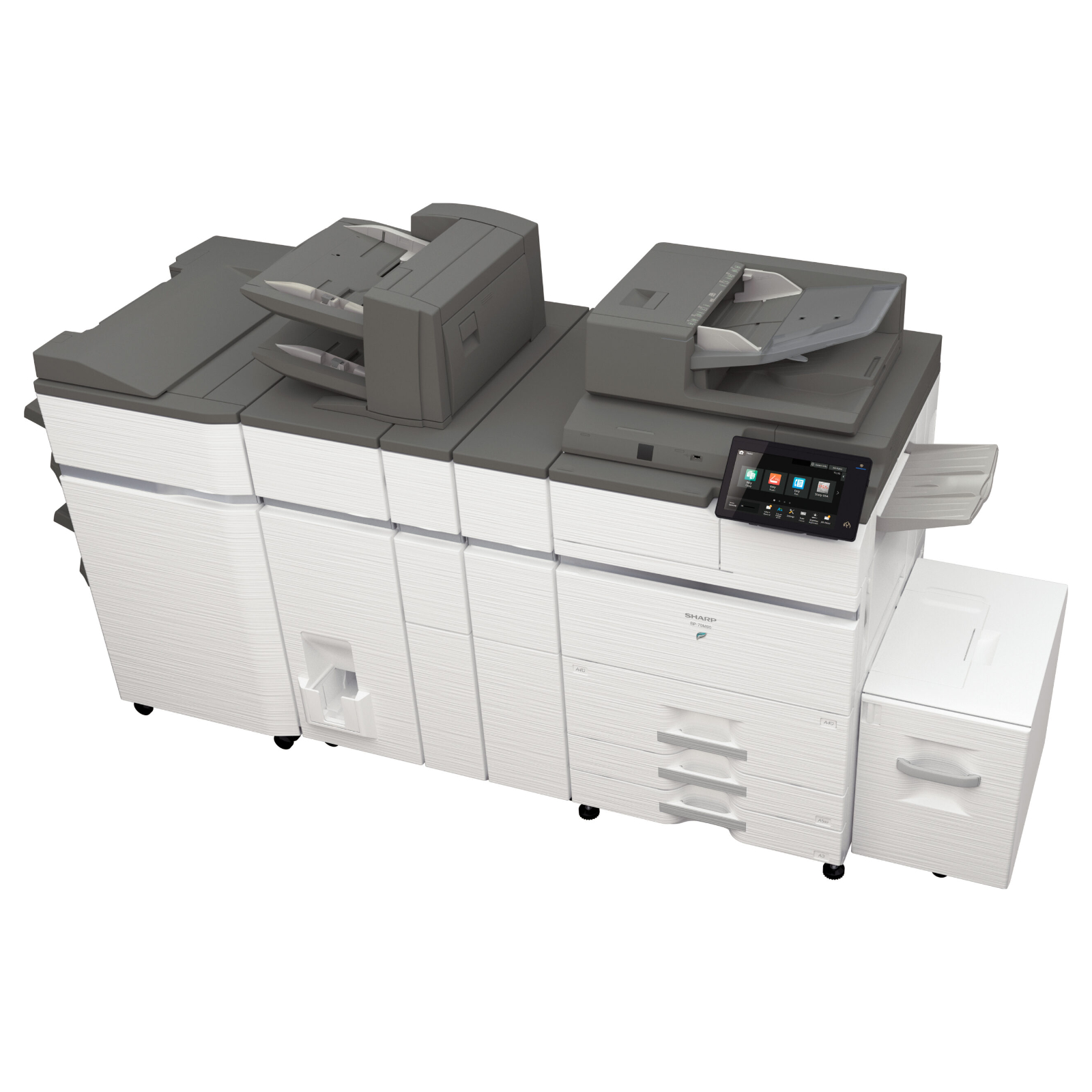 Sharp bp 70m75 monochrome networked multifunction printer 06 | platinum copier solutions