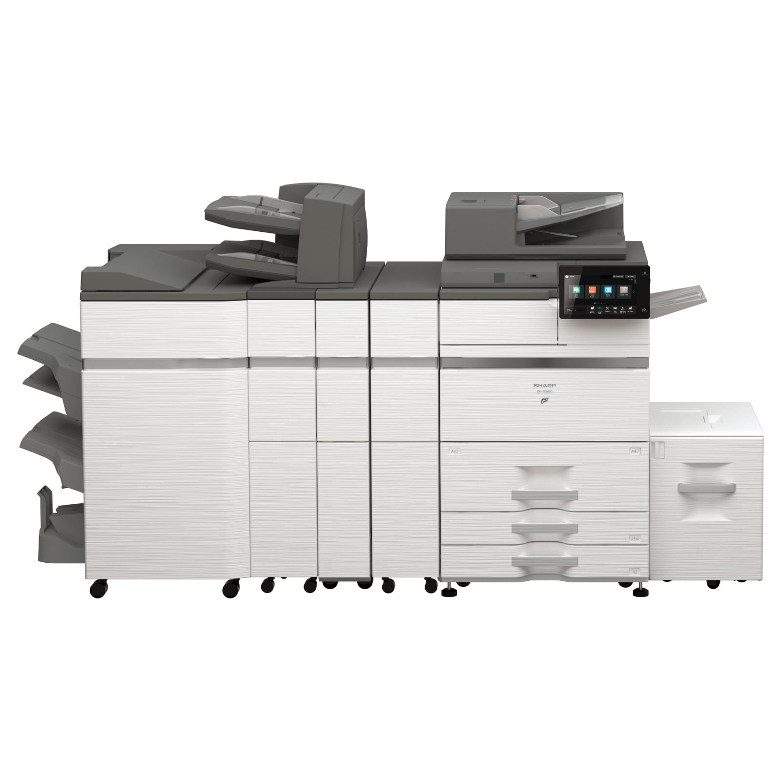 Sharp bp 70m75 monochrome networked multifunction printer 07 | platinum copier solutions