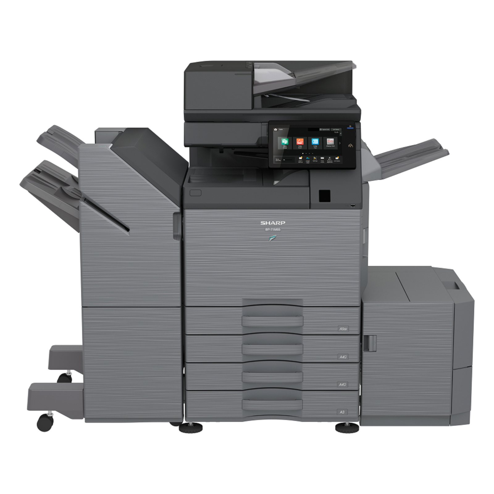 Sharp bp 71m55 monochrome networked multifunction printer 03 | platinum copier solutions