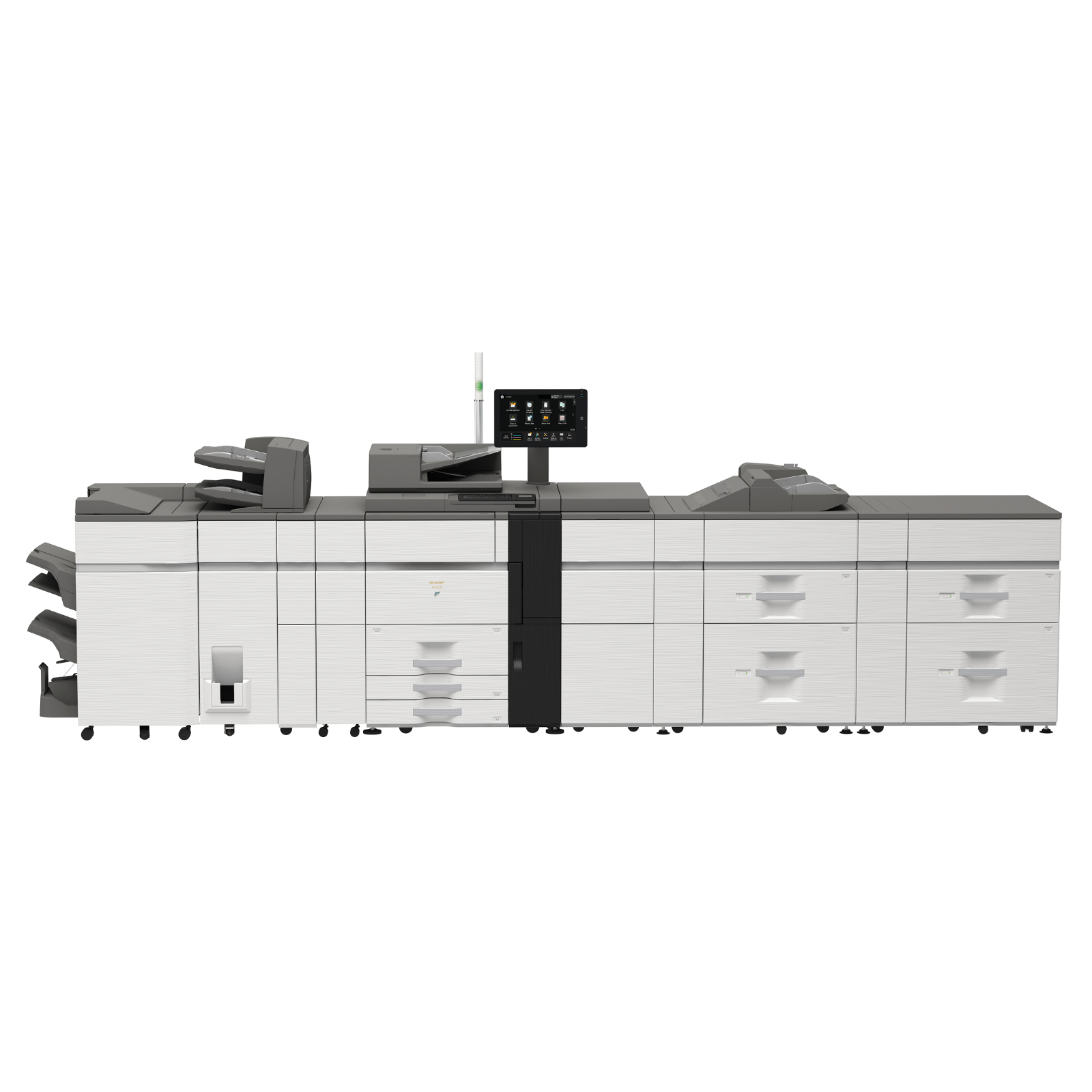 Sharp bp 90c80 color networked multifunction printer 03 | platinum copier solutions