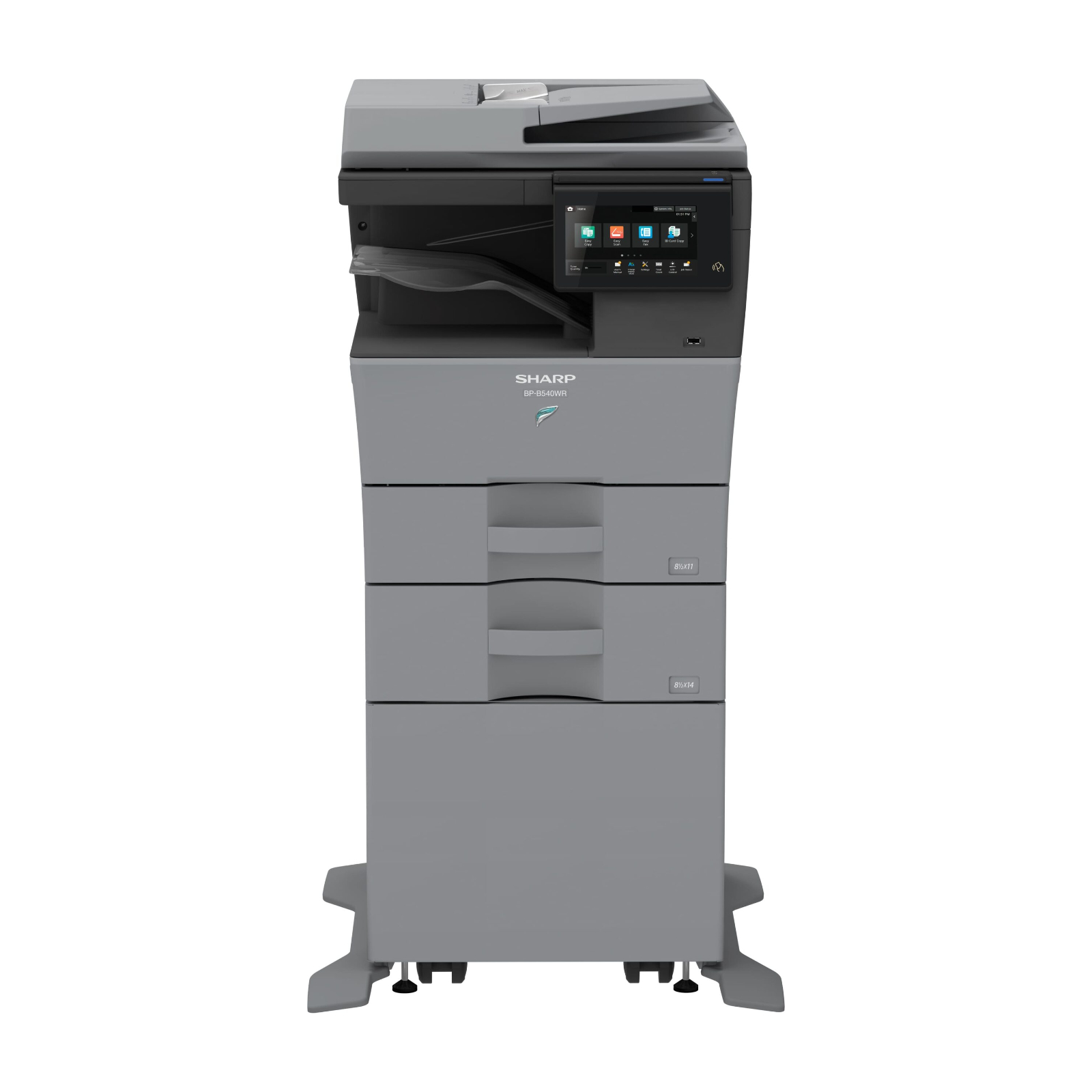 Sharp bp b550wd monochrome printer 02 | platinum copier solutions
