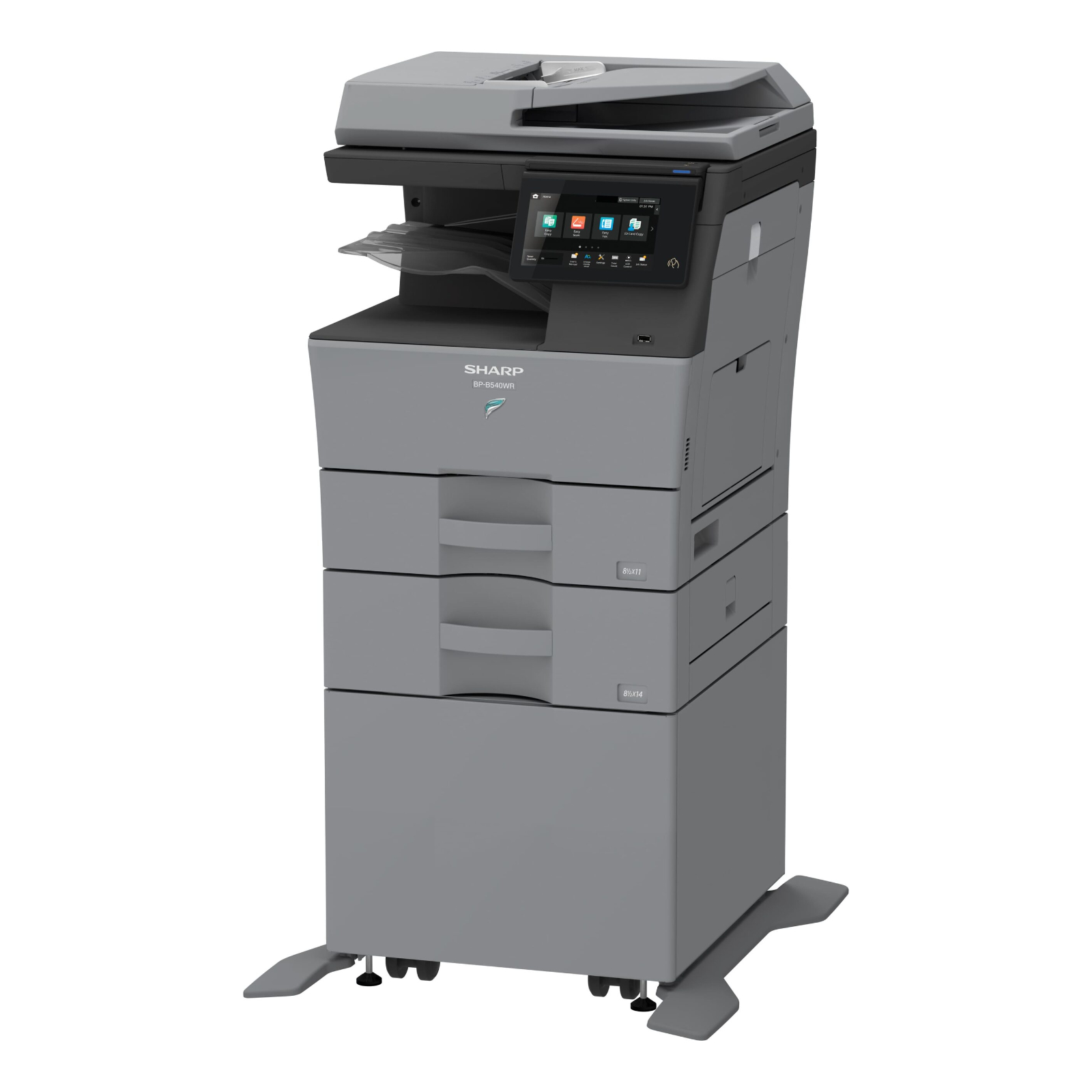 Sharp bp b550wd monochrome printer 03 | platinum copier solutions