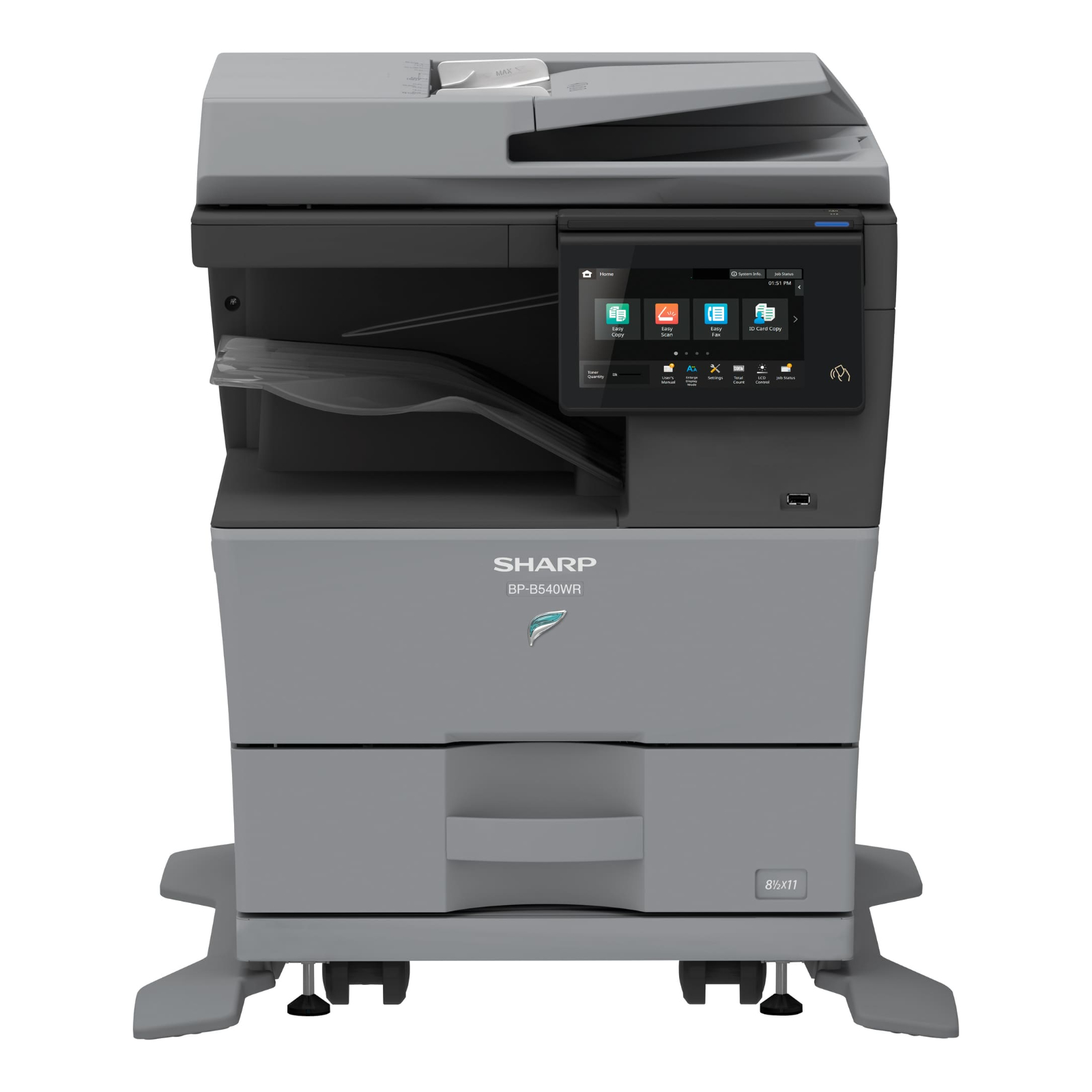 Sharp bp b550wd monochrome printer 04 | platinum copier solutions