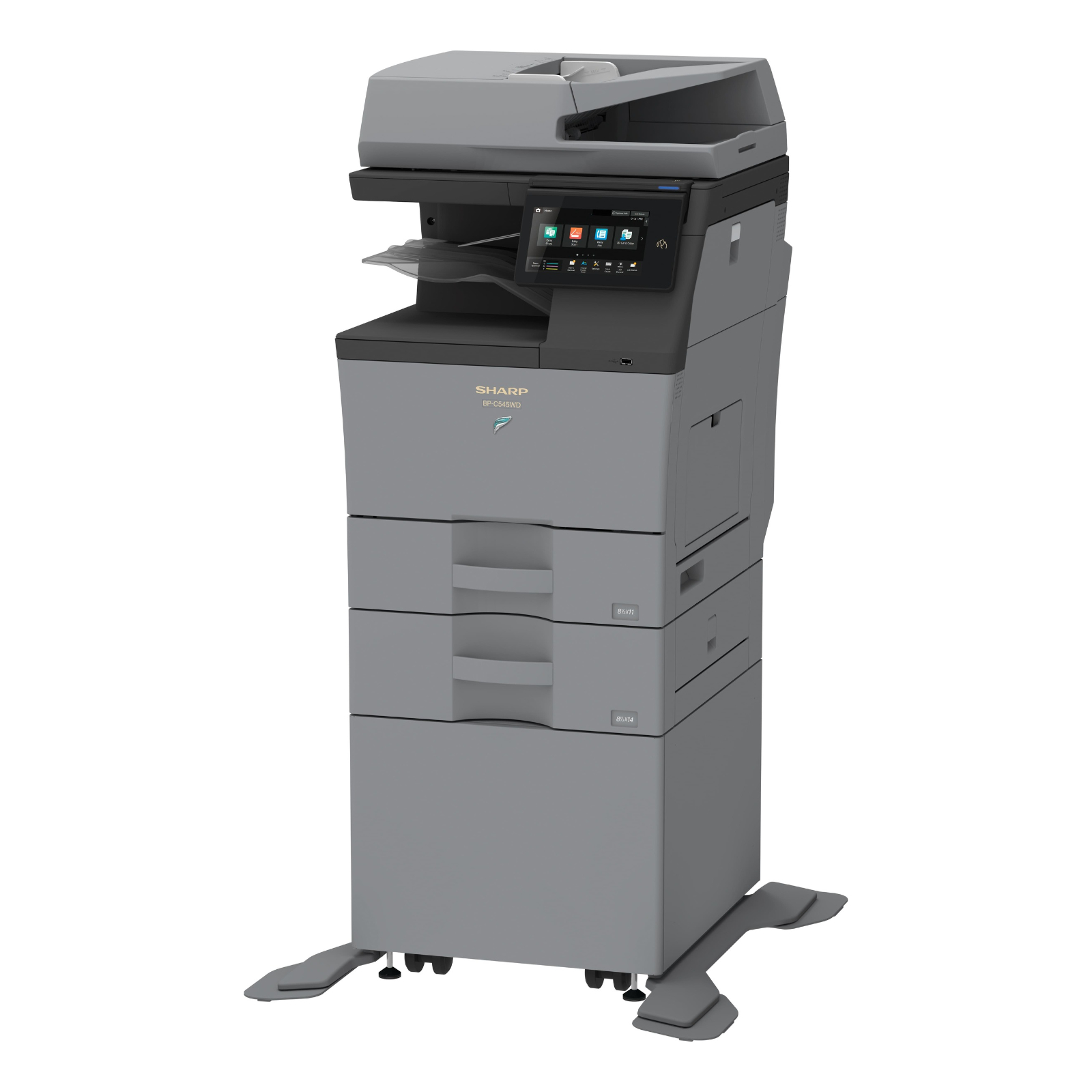 Sharp bp c535wd color networked multifunction 03 | platinum copier solutions