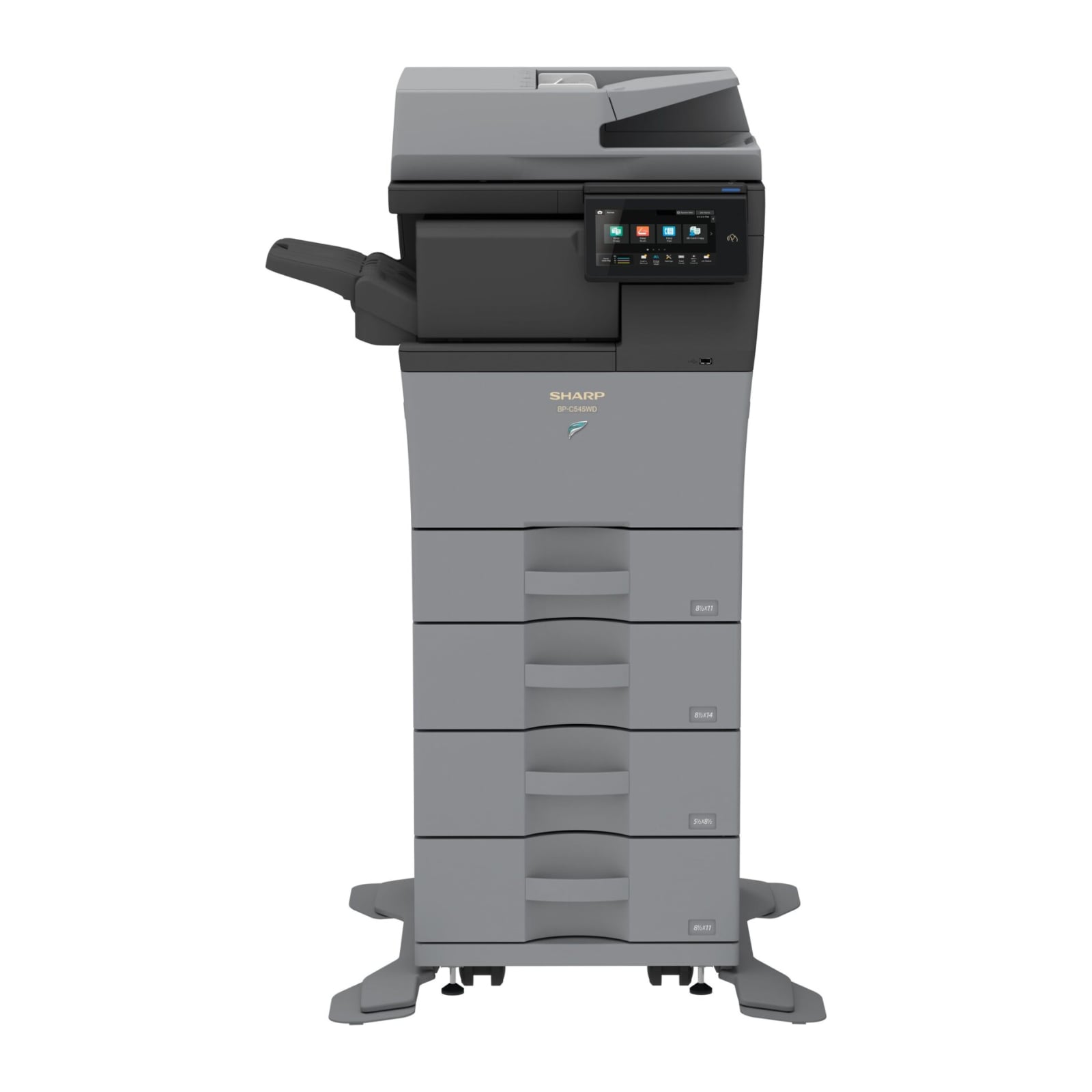 Sharp bp c535wd color networked multifunction 07 | platinum copier solutions