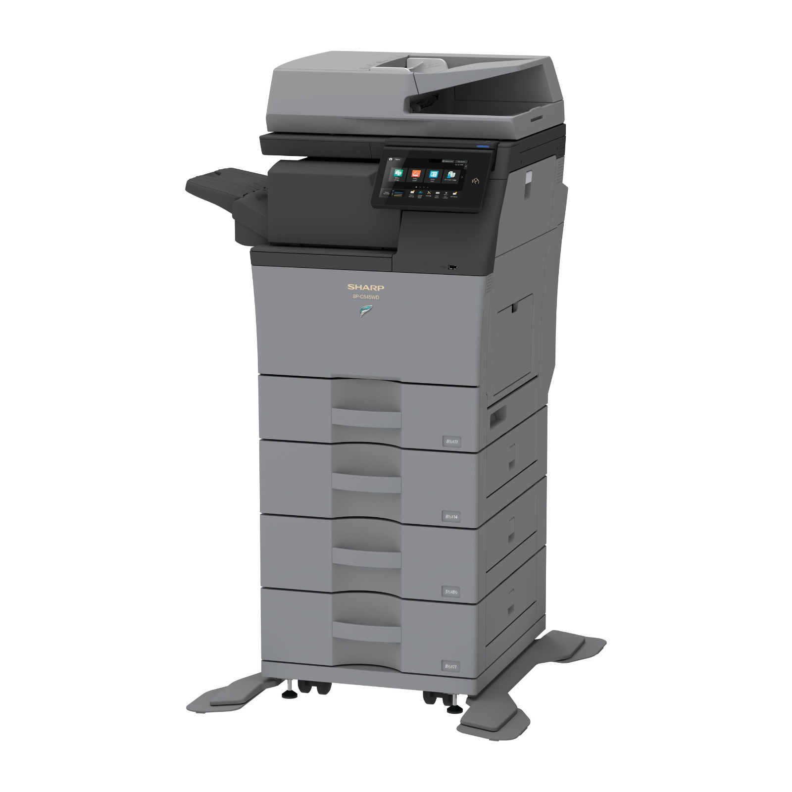 Sharp bp c535wd color networked multifunction 08 | platinum copier solutions