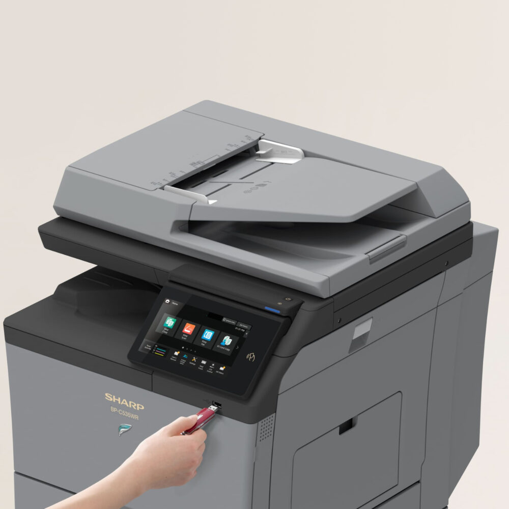 Sharp BP-C535WR Color Networked Multifunction Printer | Platinum Copier ...
