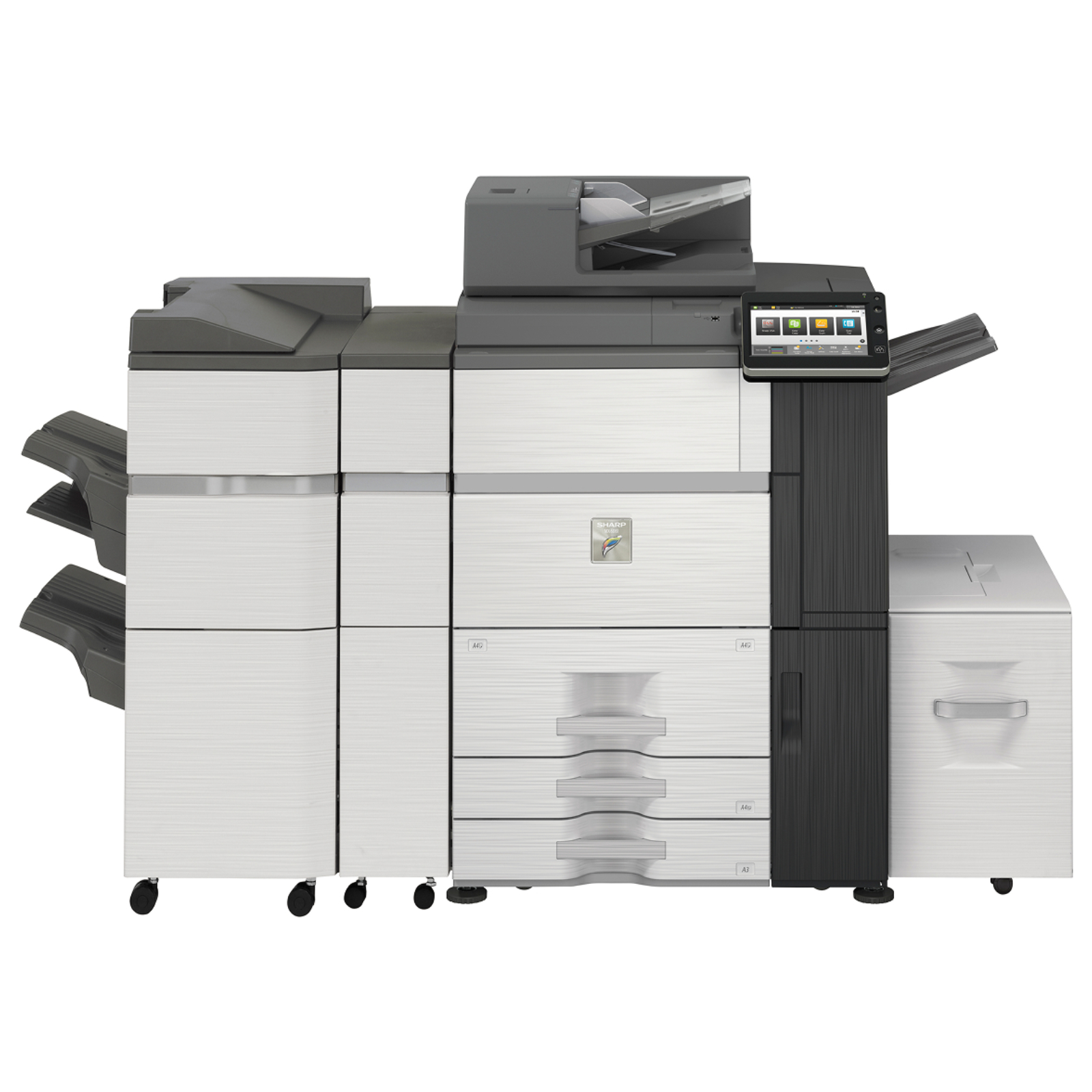 Sharp mx 7081 color networked digital multifunction printer 02 | platinum copier solutions