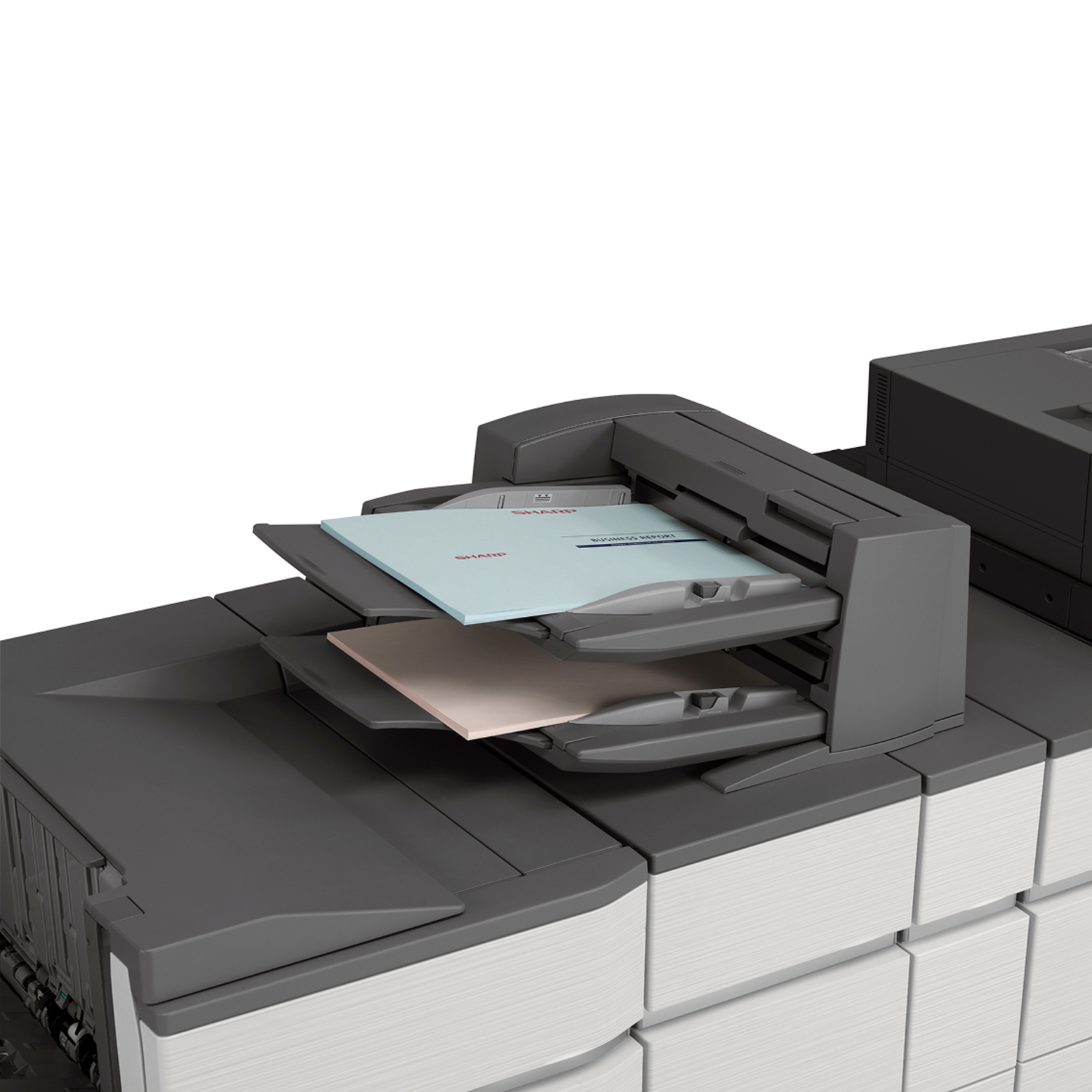 Sharp mx 8081 color networked digital multifunction printer 81+ ppm 03 | platinum copier solutions