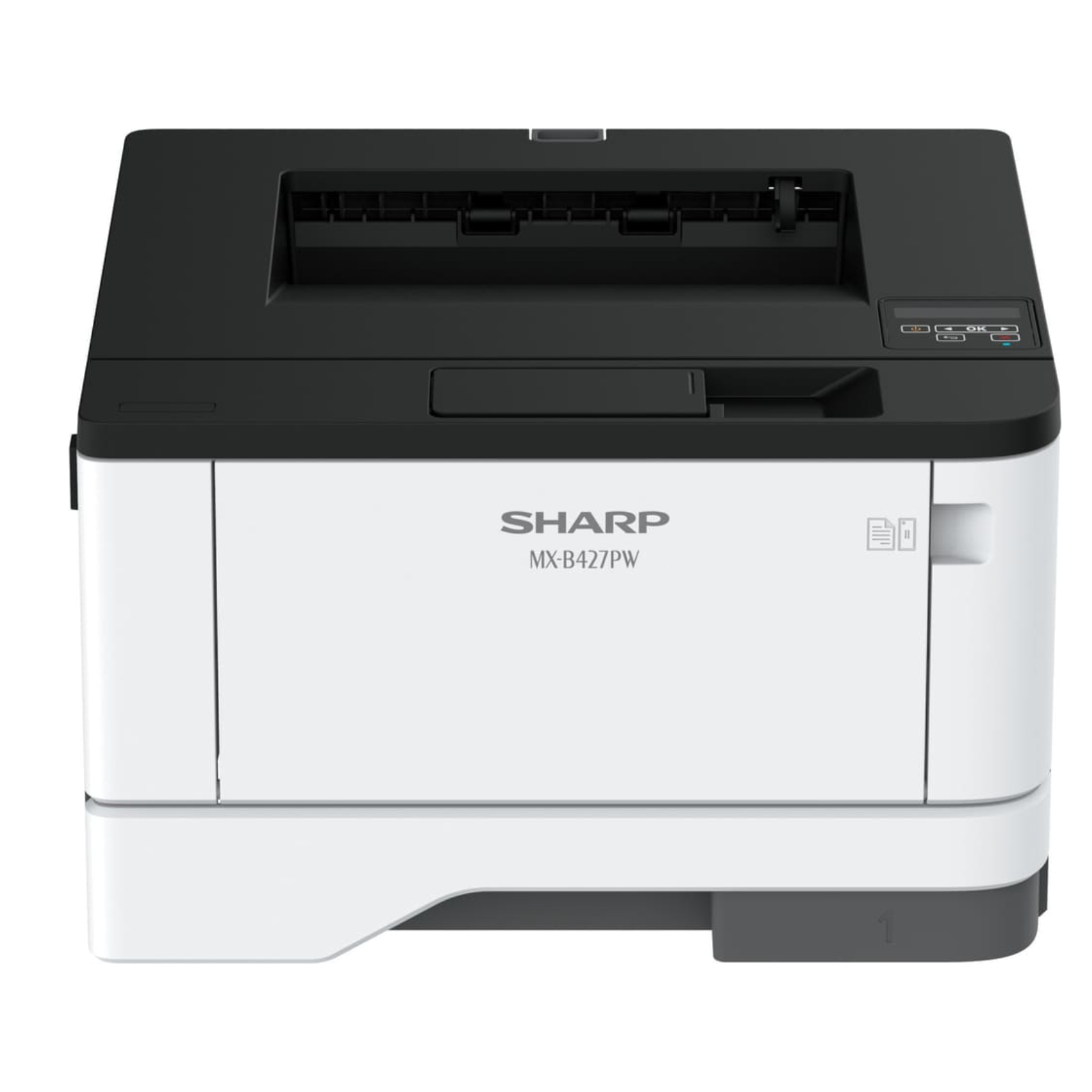 Sharp mx b427pw monochrome wireless printer 02 | platinum copier solutions