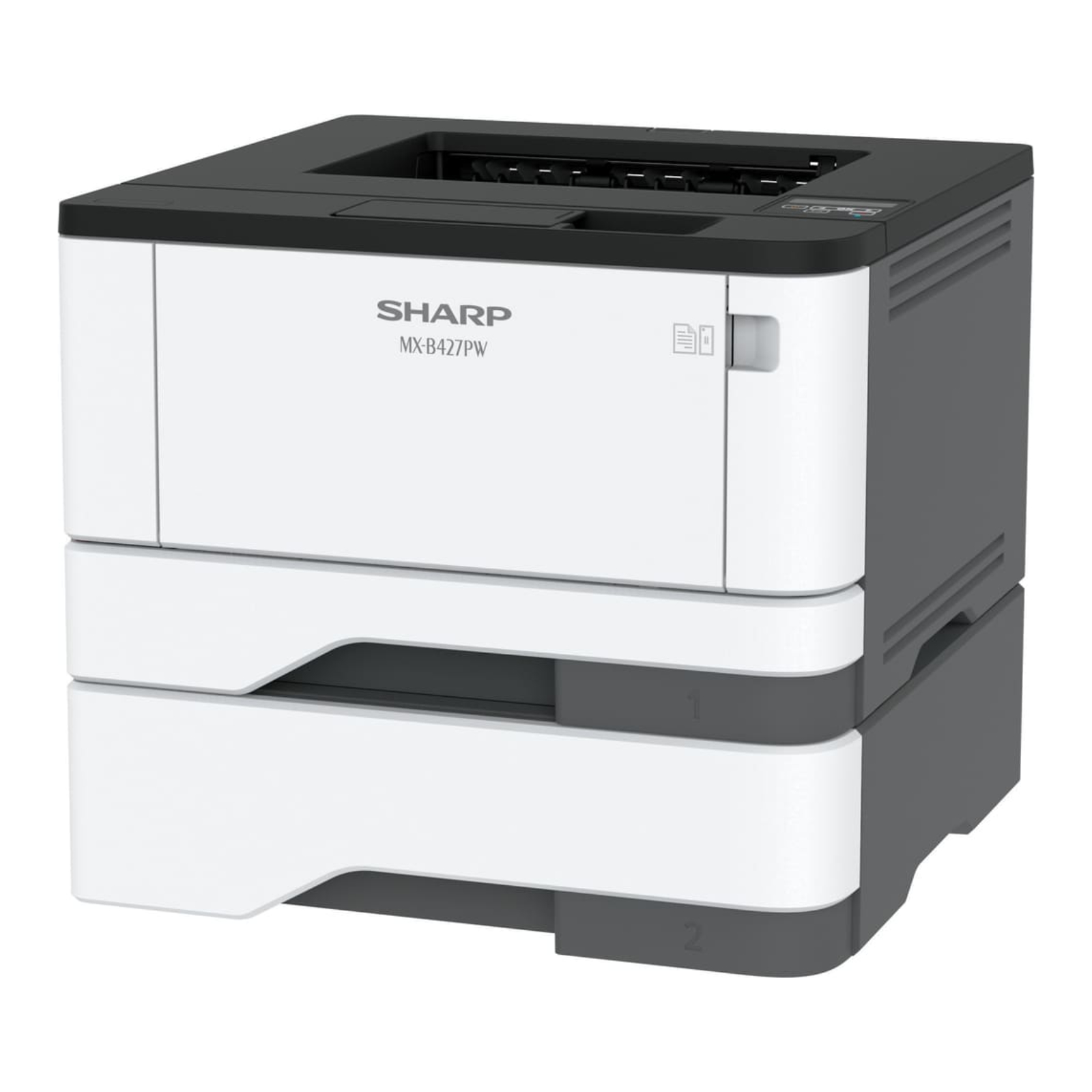 Sharp mx b427pw monochrome wireless printer 04 | platinum copier solutions