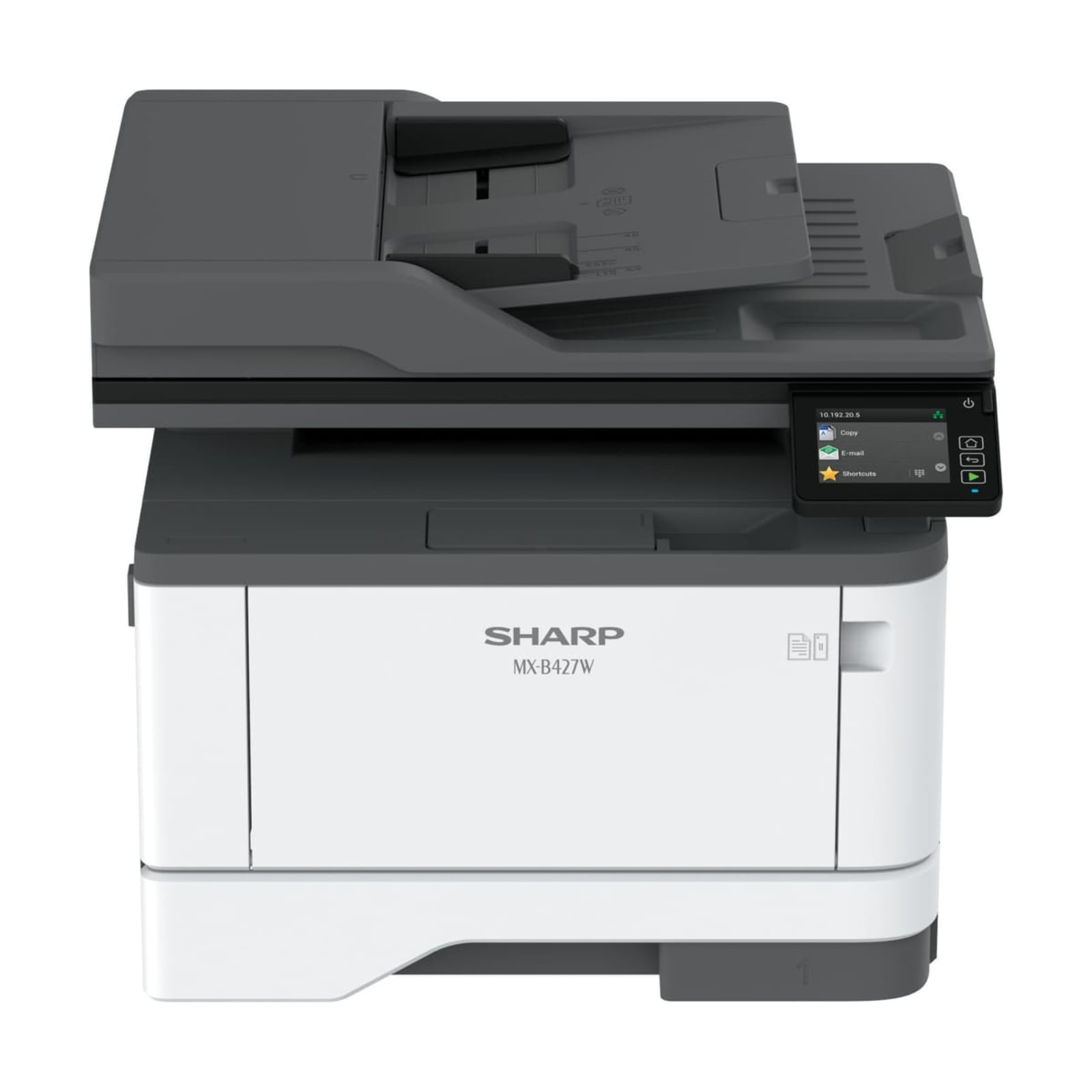 Sharp mx b427w monochrome wireless printer 02 | platinum copier solutions