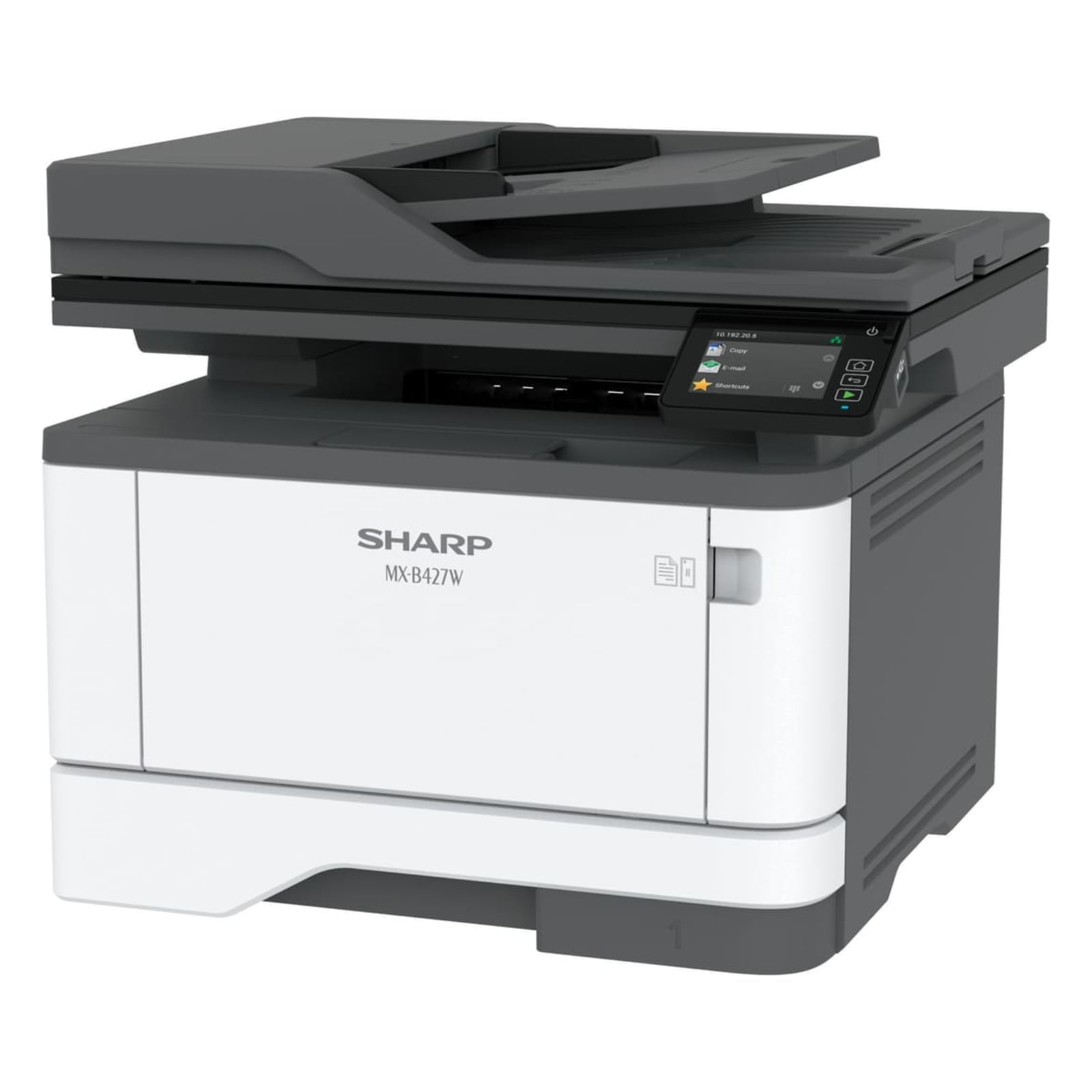 Sharp mx b427w monochrome wireless printer 06 | platinum copier solutions