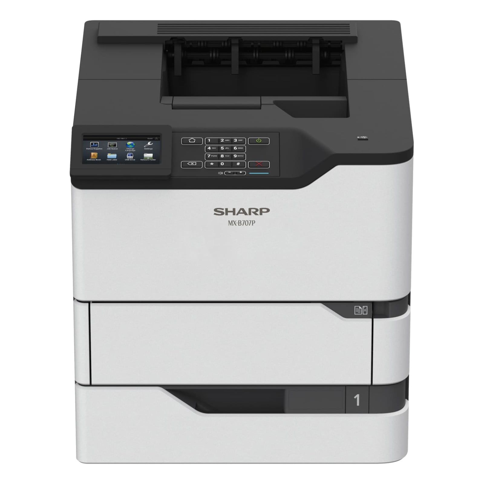 Sharp mx b557p desktop monochrome printer 01 | platinum copier solutions