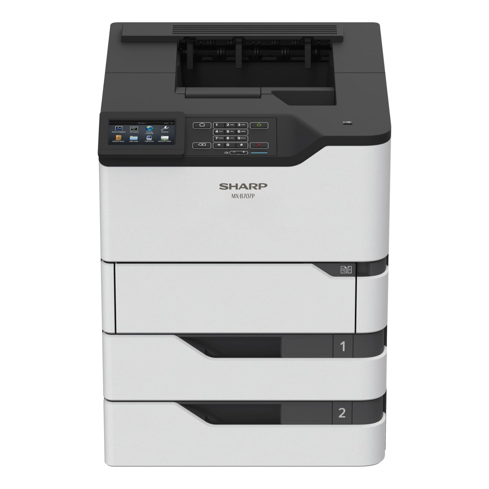 Sharp mx b557p desktop monochrome printer 02 | platinum copier solutions
