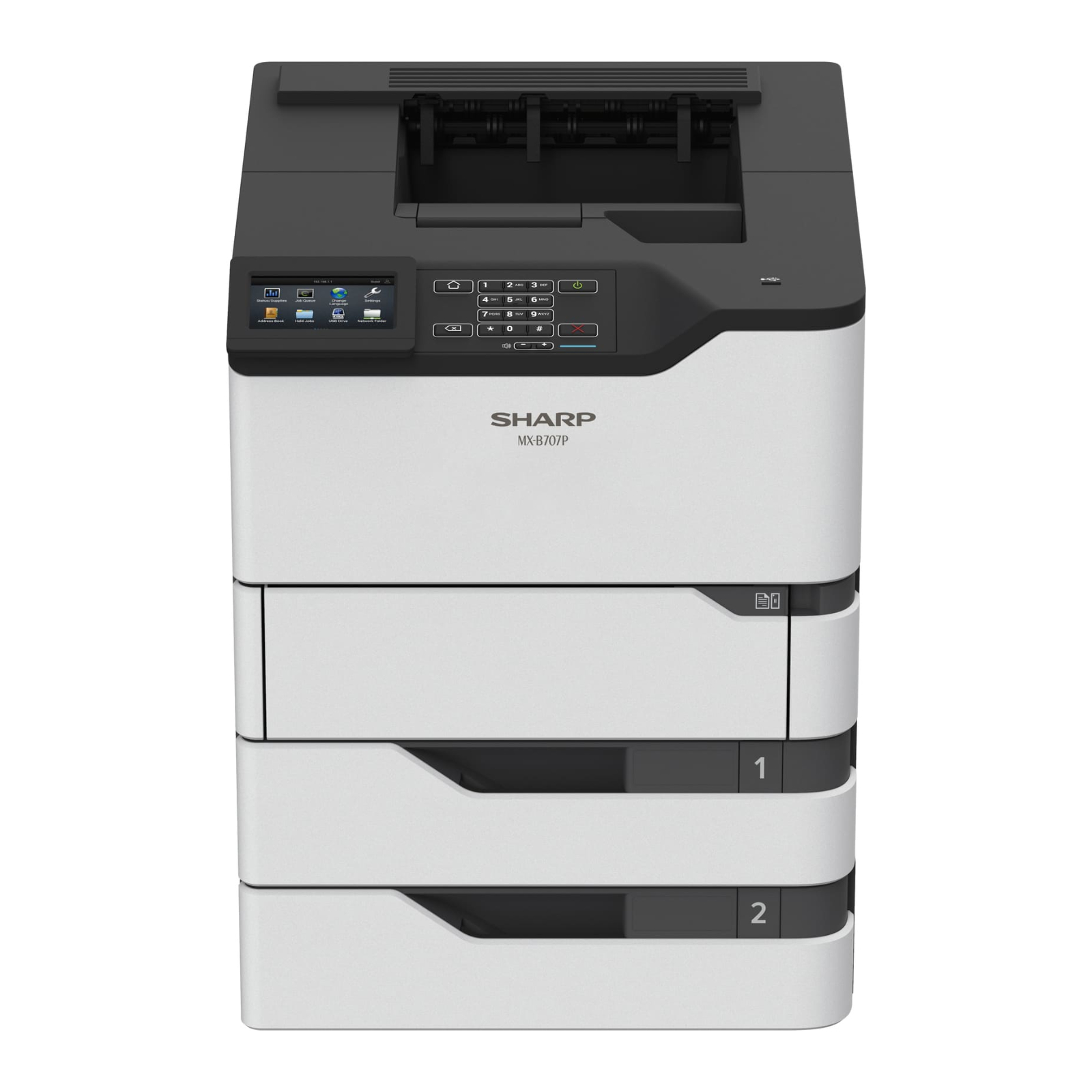 Sharp mx b707p desktop monochrome printer 02 | platinum copier solutions