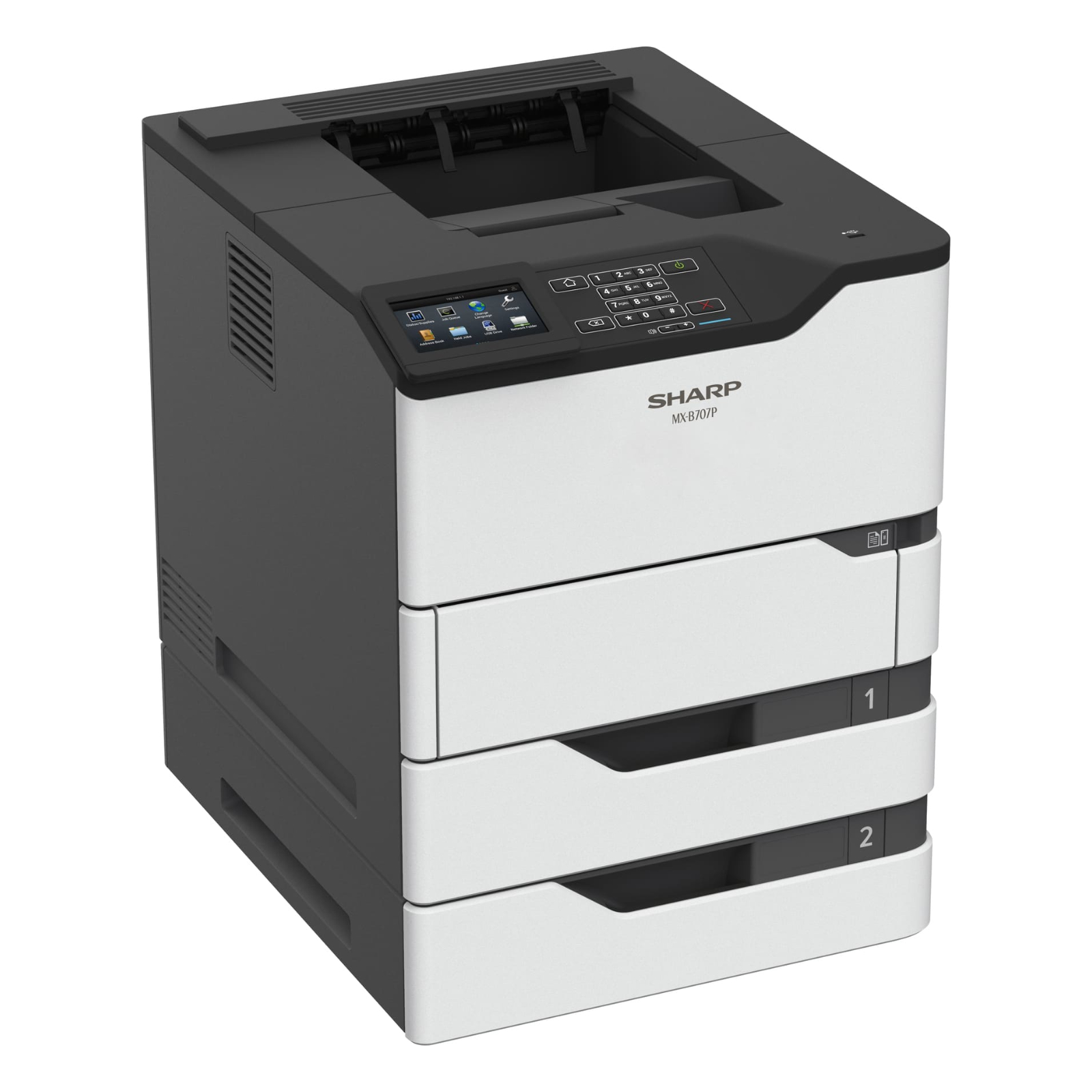 Sharp mx b707p desktop monochrome printer 03 | platinum copier solutions