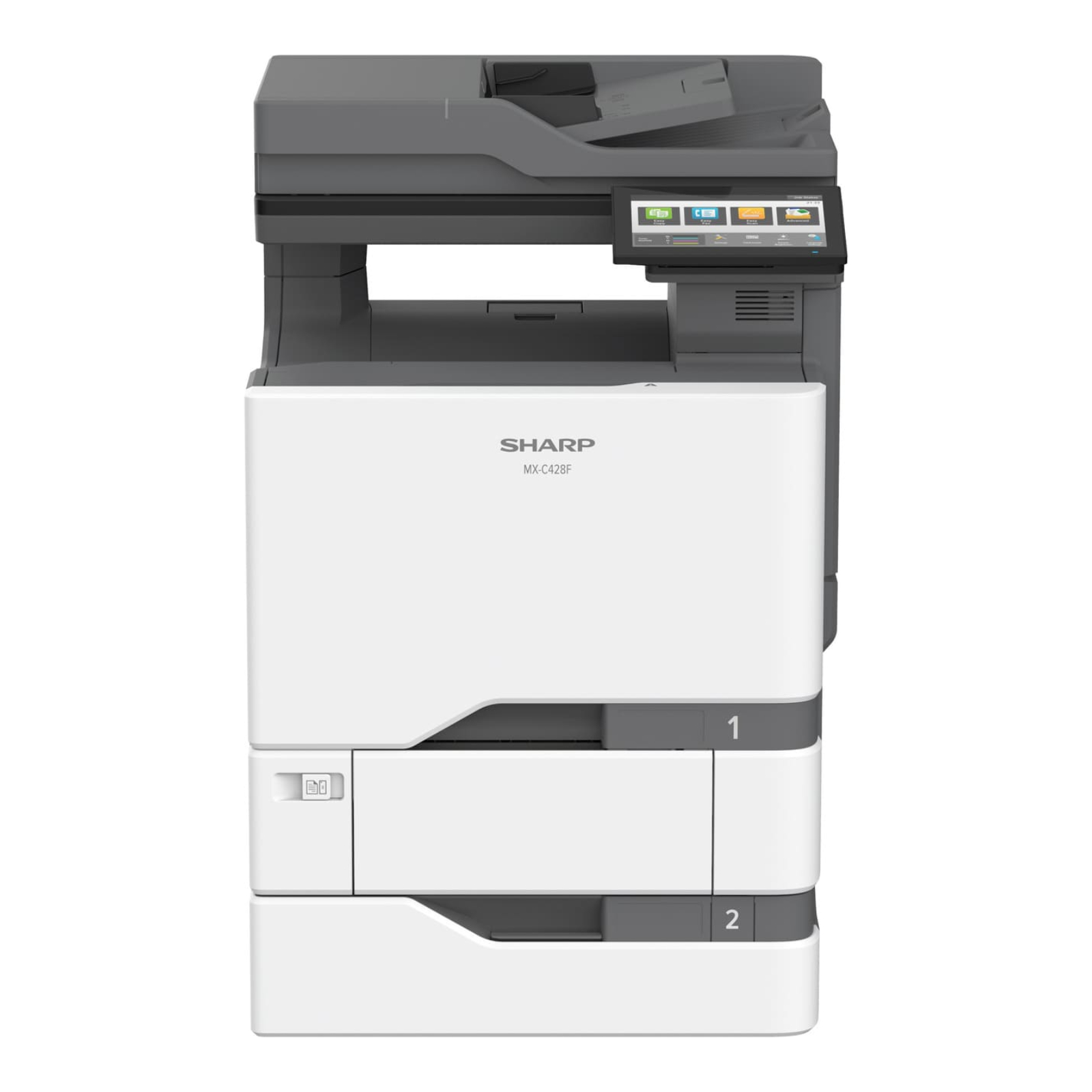 Sharp mx c428f color networked multifunction printer 02 | platinum copier solutions