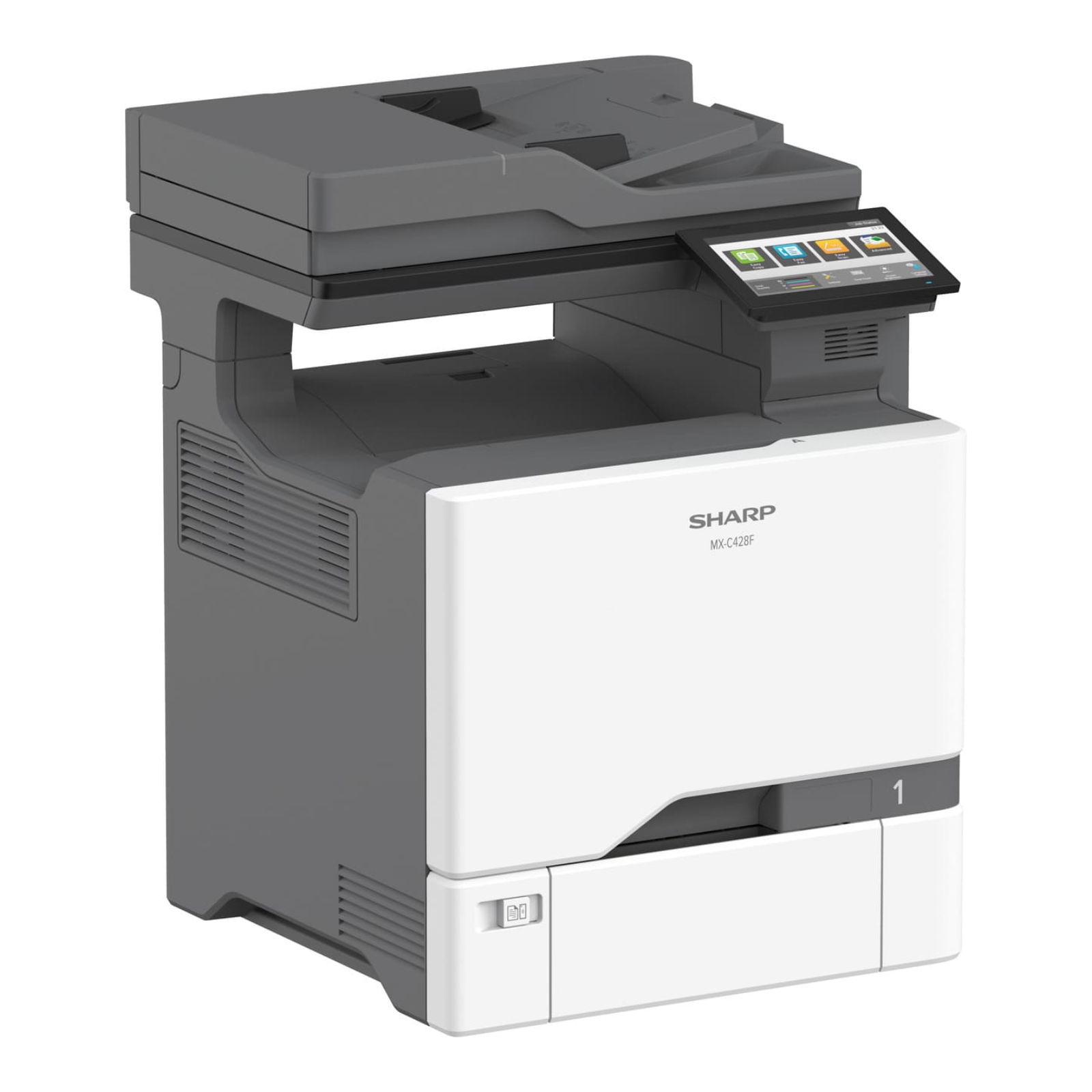 Sharp mx c428f color networked multifunction printer 03 | platinum copier solutions