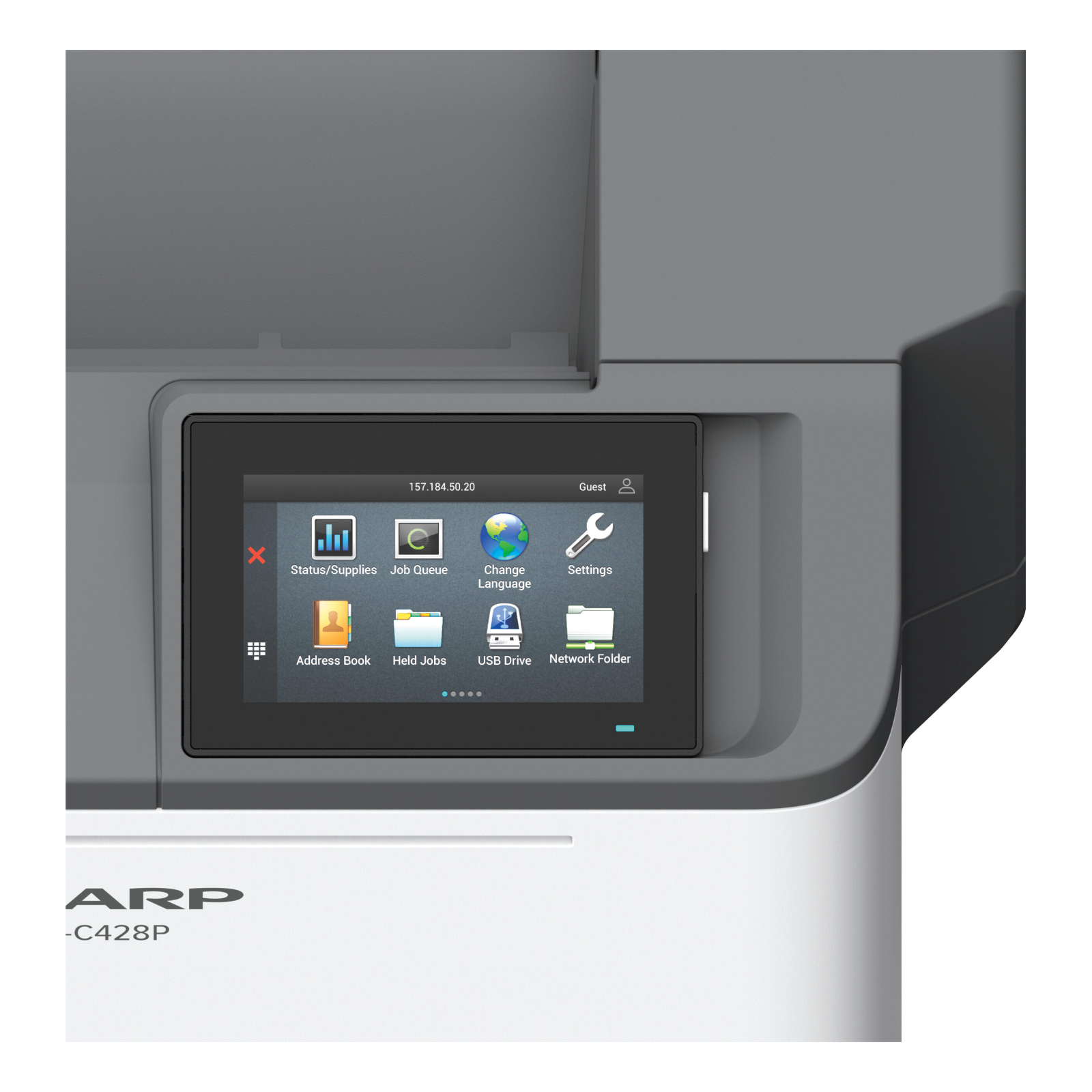 Sharp mx c428p compact color printer 07 | platinum copier solutions