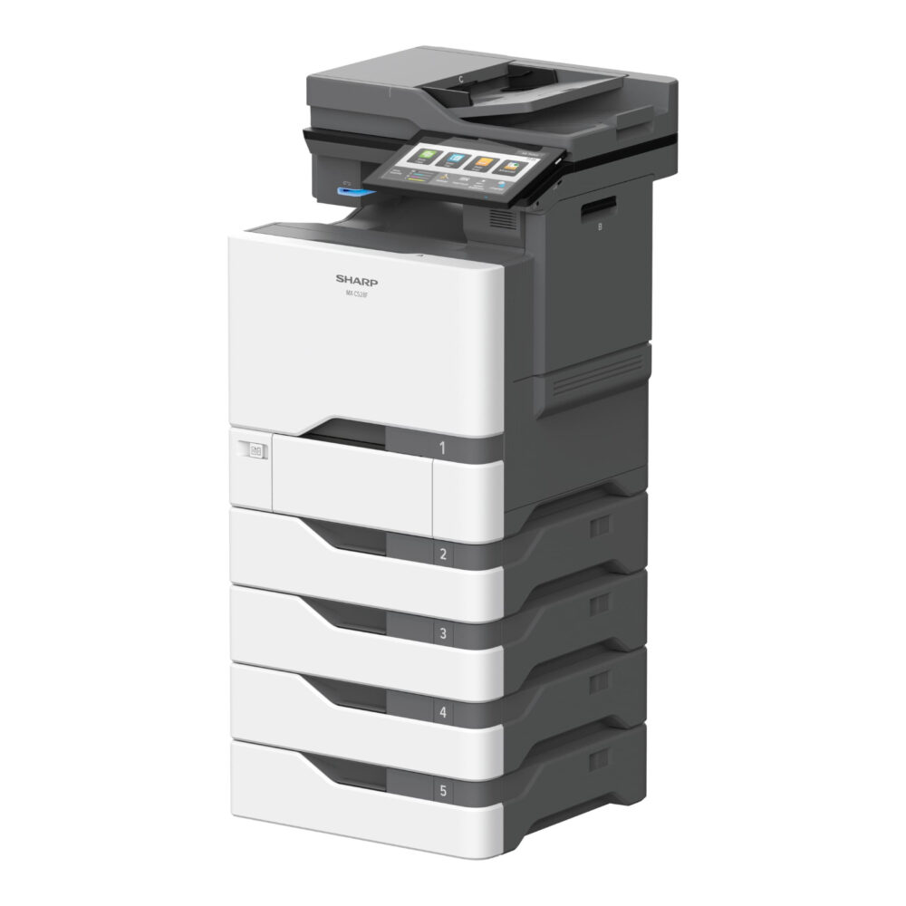 Sharp MX-C528F Color Networked Multifunction Printer | Platinum Copier ...