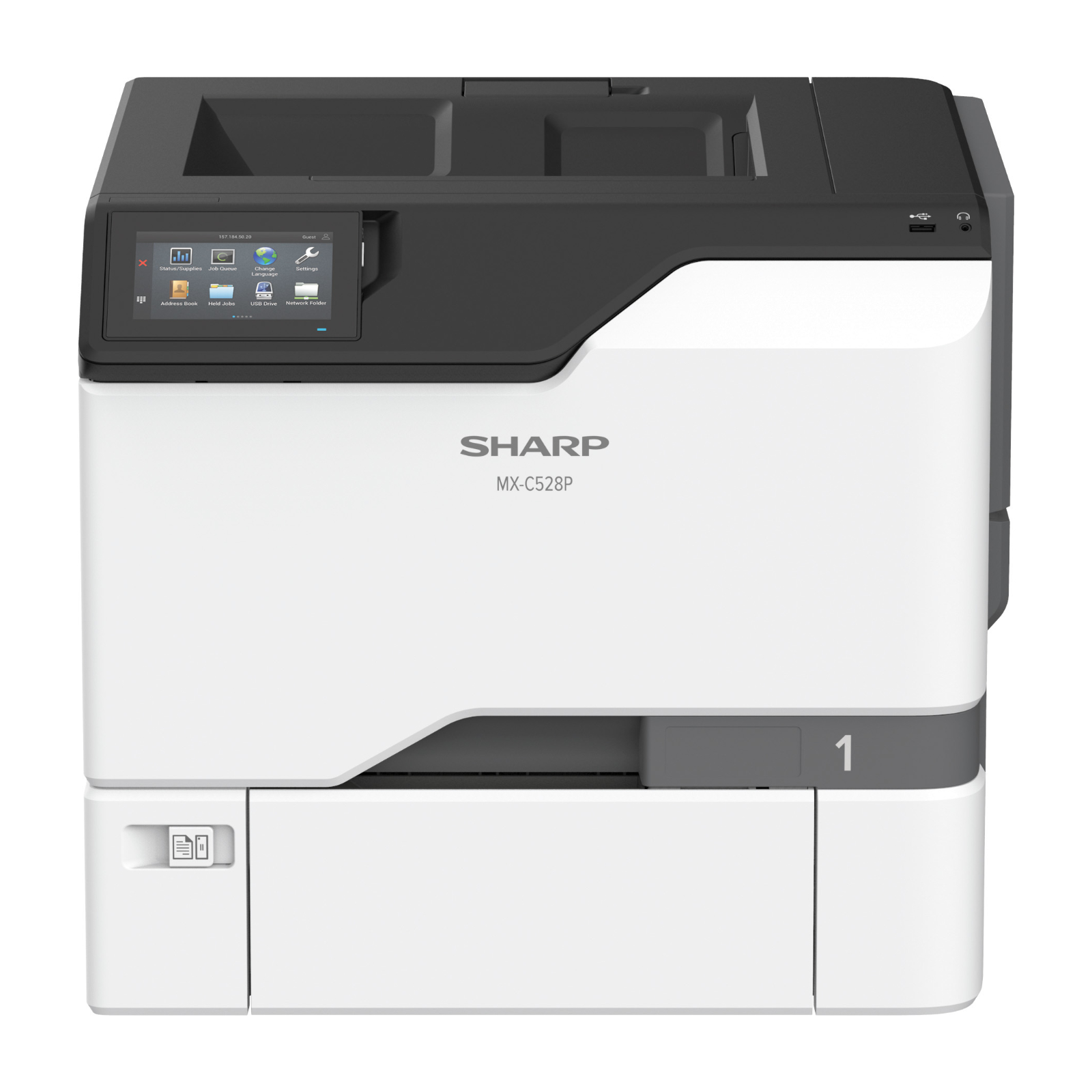 Sharp mx c528p color networked multifunction printer 02 | platinum copier solutions