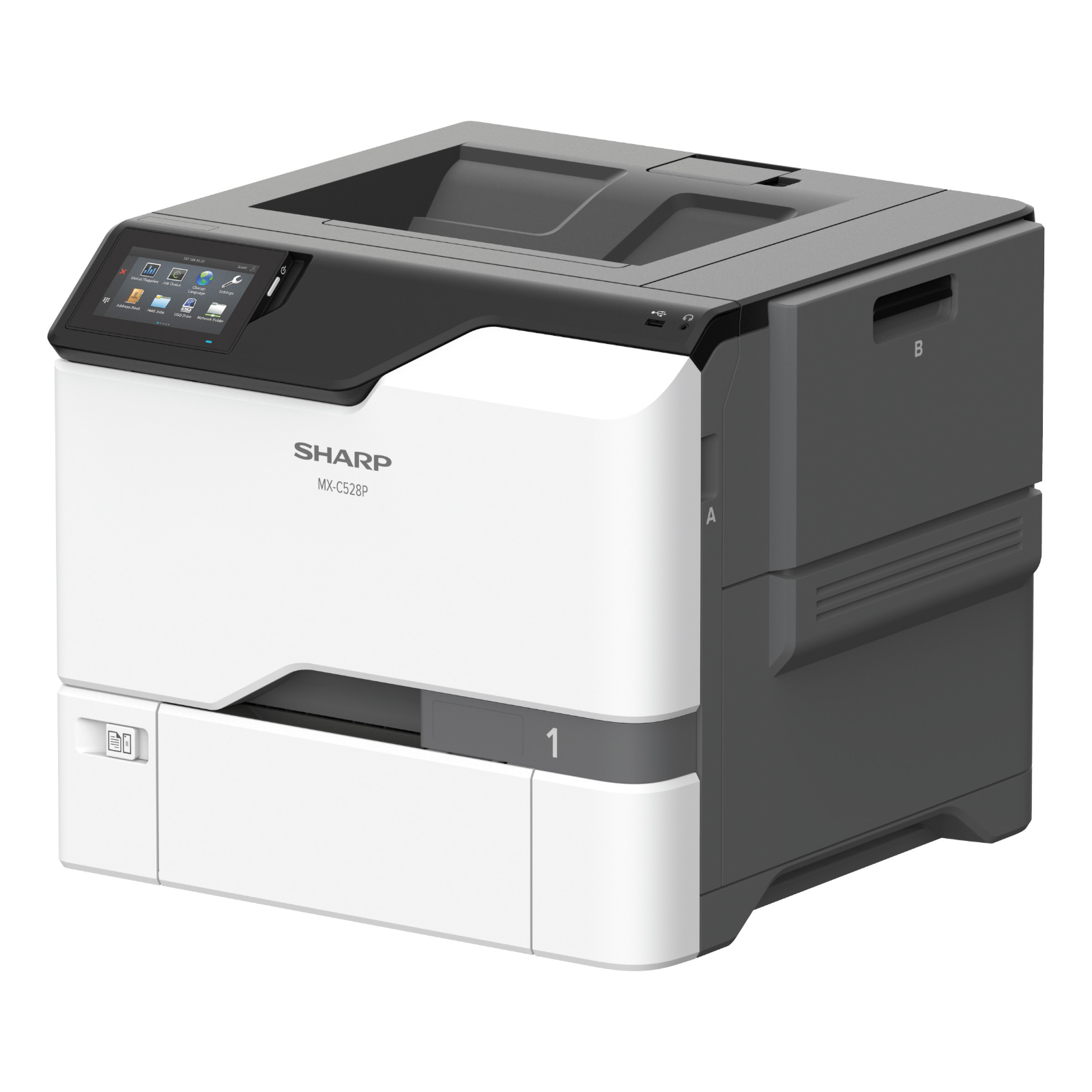 Sharp mx c528p color networked multifunction printer 03 | platinum copier solutions