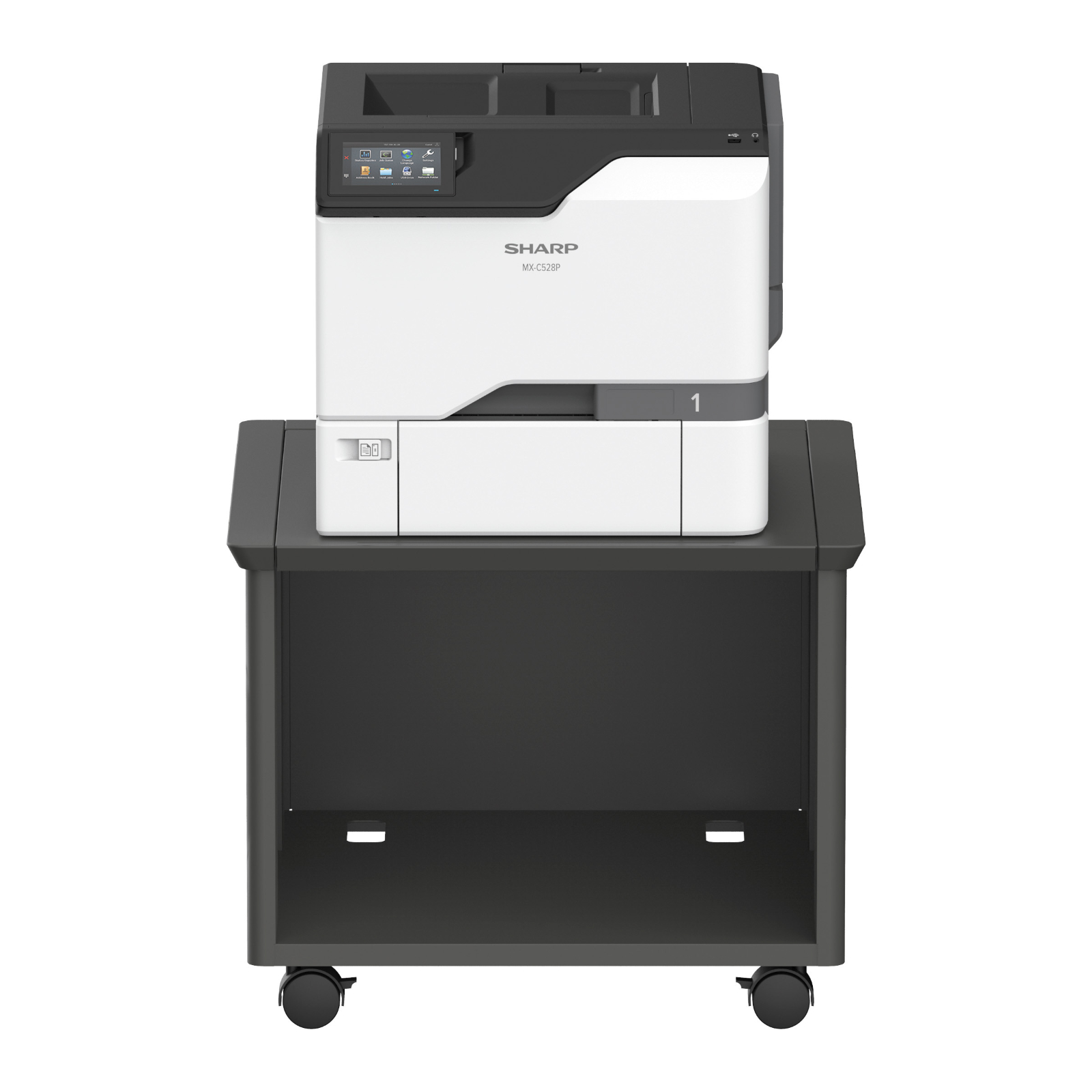 Sharp mx c528p color networked multifunction printer 05 | platinum copier solutions