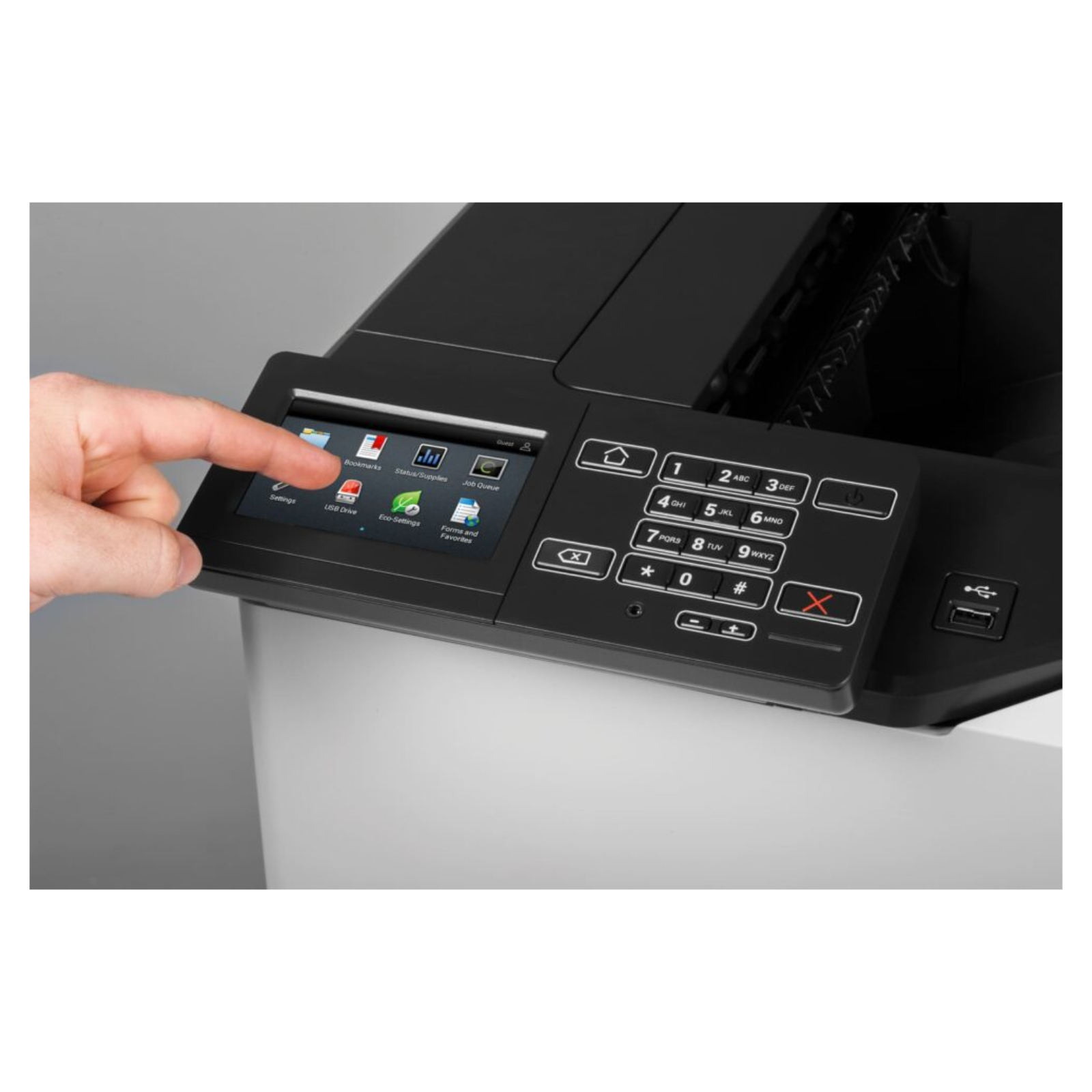 Sharp mx c607p color desktop printer 02 | platinum copier solutions
