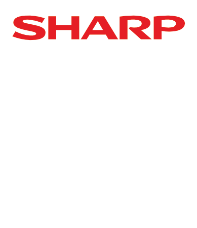 Hk elite logo vert 2025 black 1 | platinum copier solutions Sharp Logo on Black Background with Large White Hk Monogram Hyakuman Kai and Elite 2025 Badge Plus Red Sharp at the Top